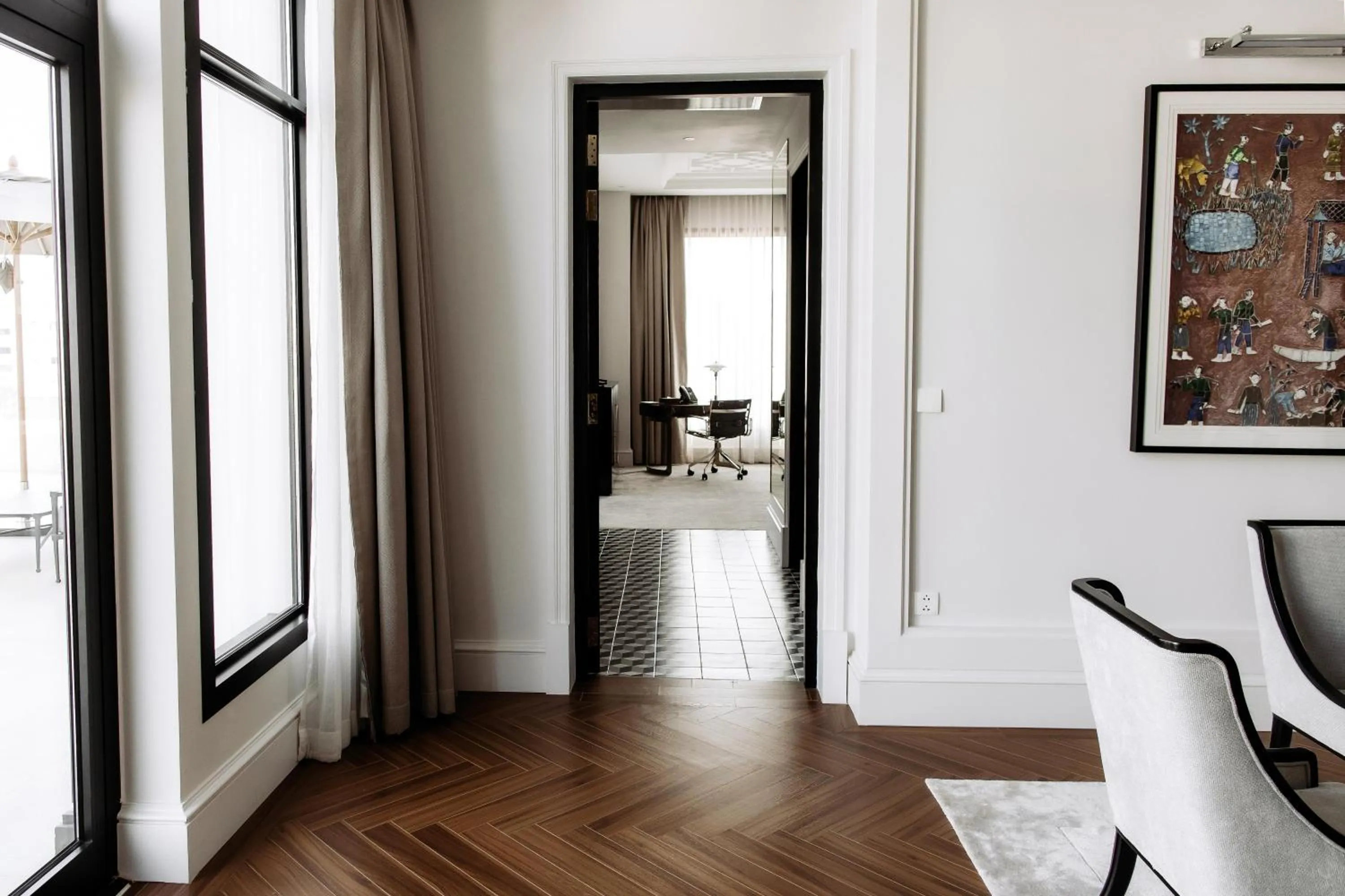 Photo of the whole room in Souphattra Hotel Vientiane