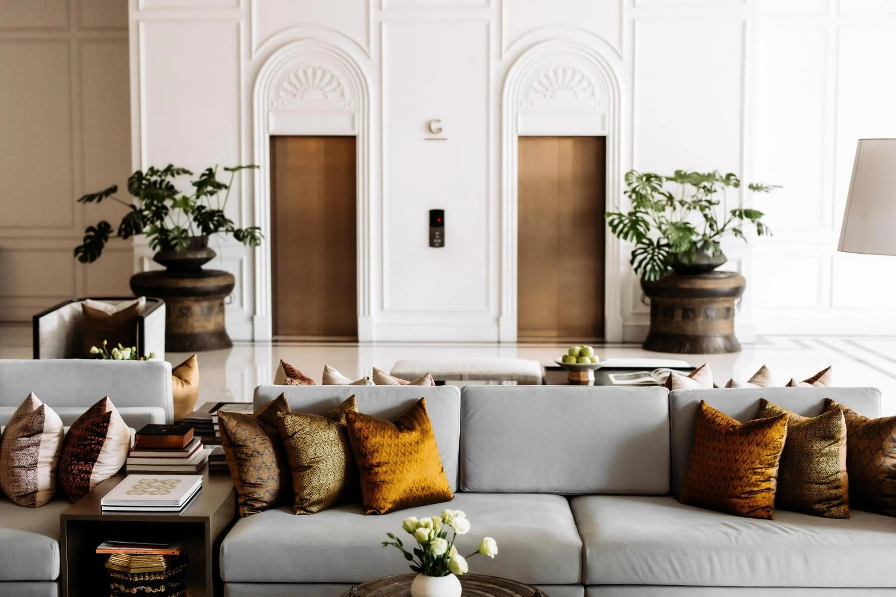 Lobby or reception in Souphattra Hotel Vientiane