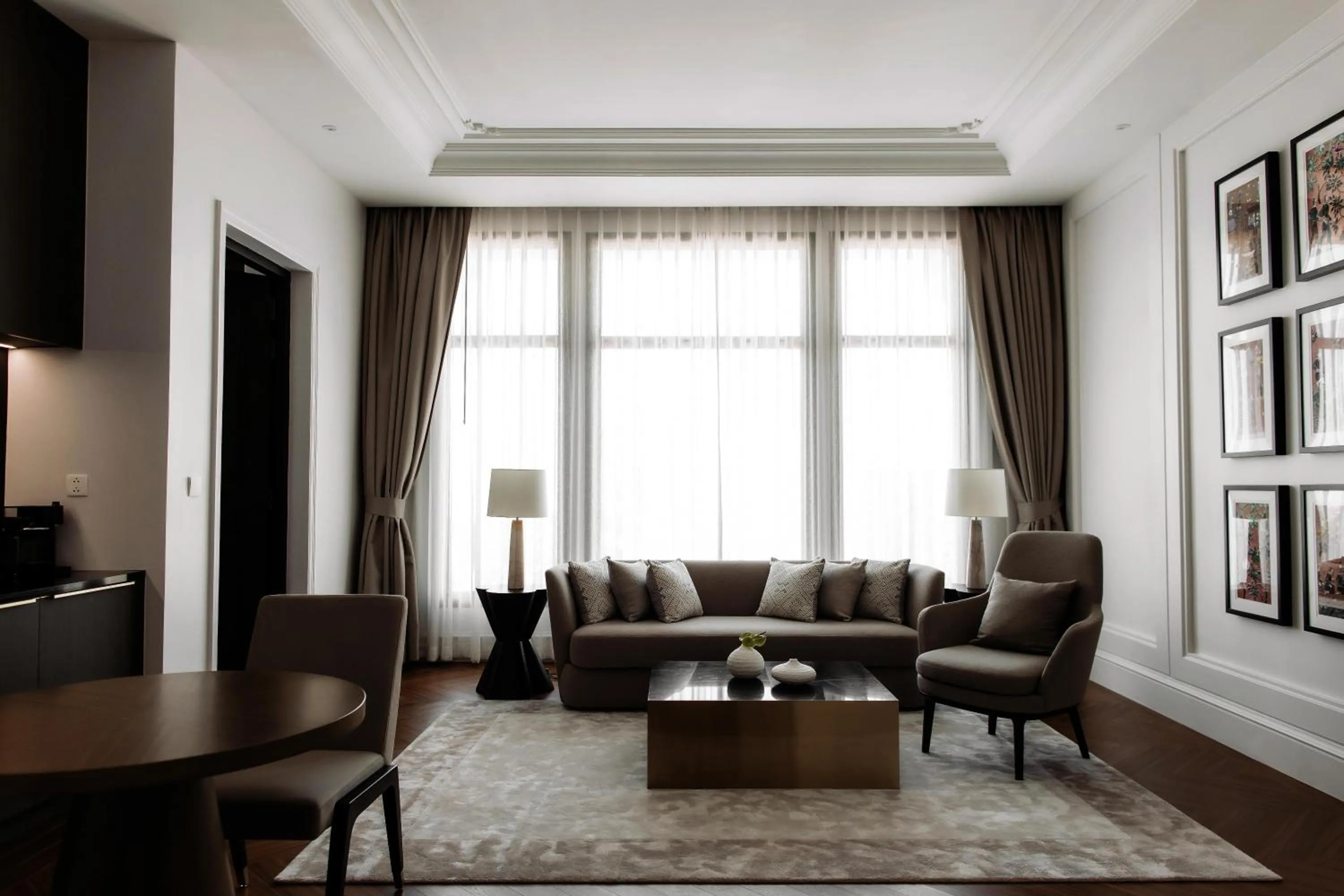 Living room in Souphattra Hotel Vientiane