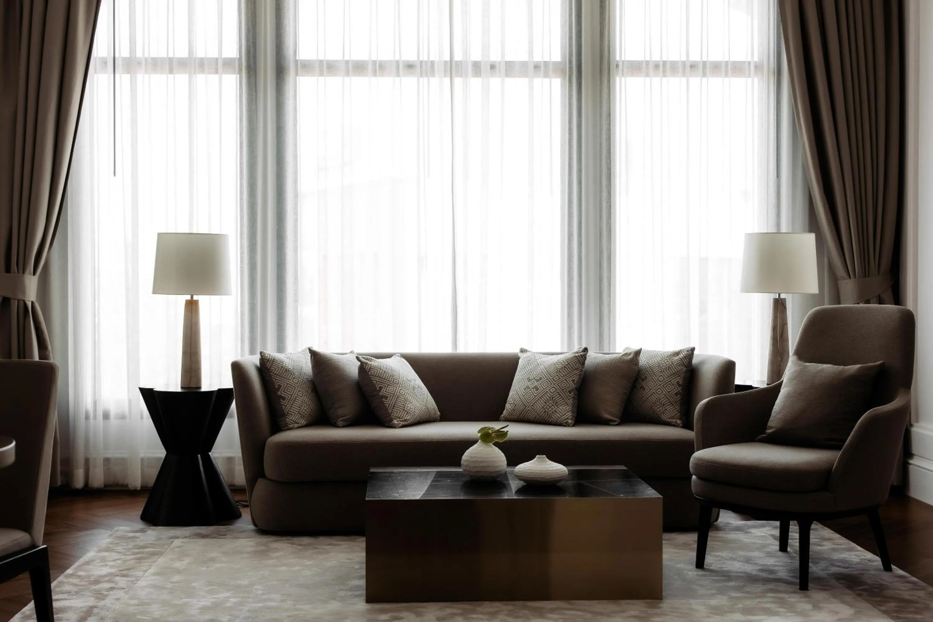 Living room in Souphattra Hotel Vientiane