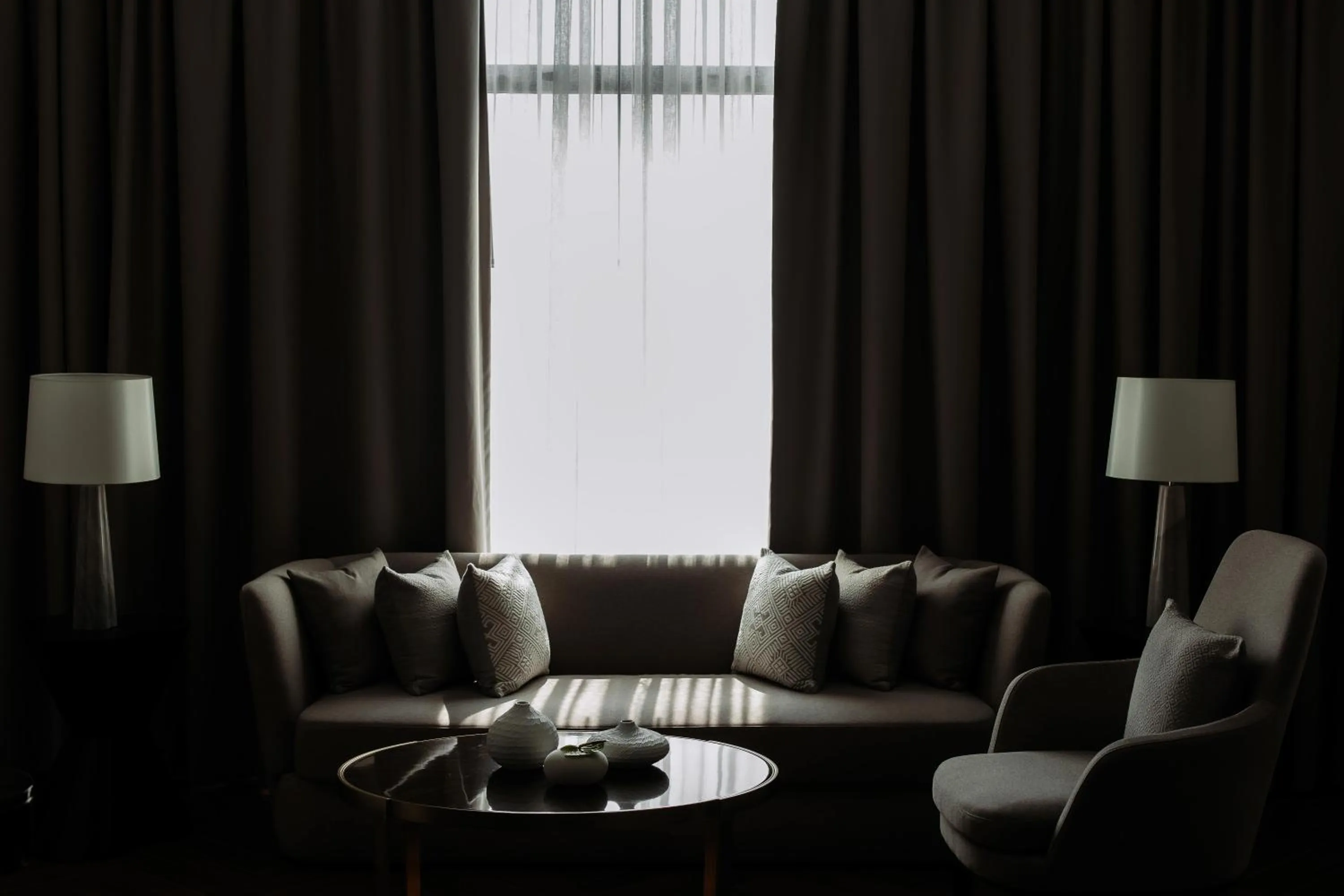 Living room in Souphattra Hotel Vientiane