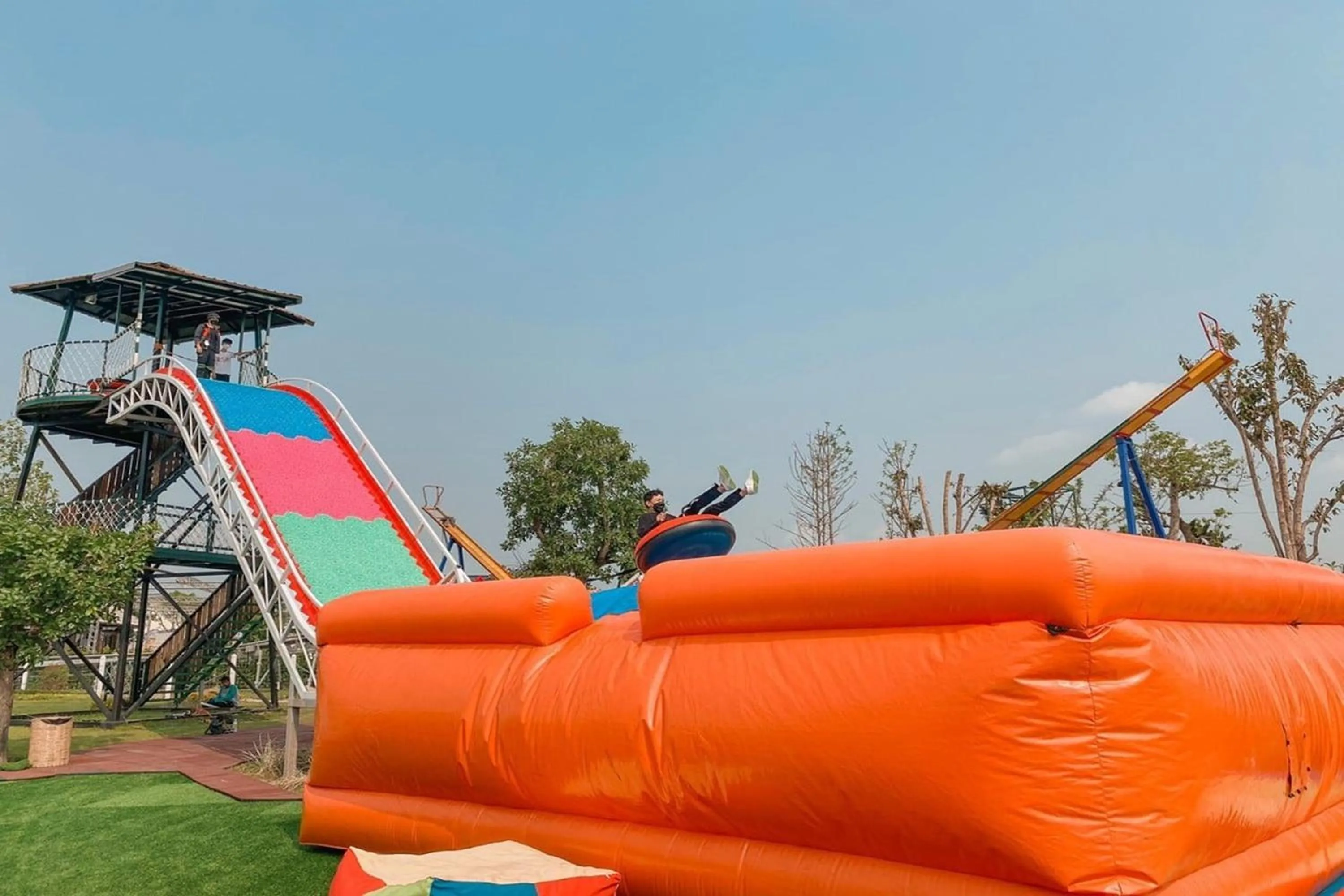 Children play ground in Buffalo Island Resort