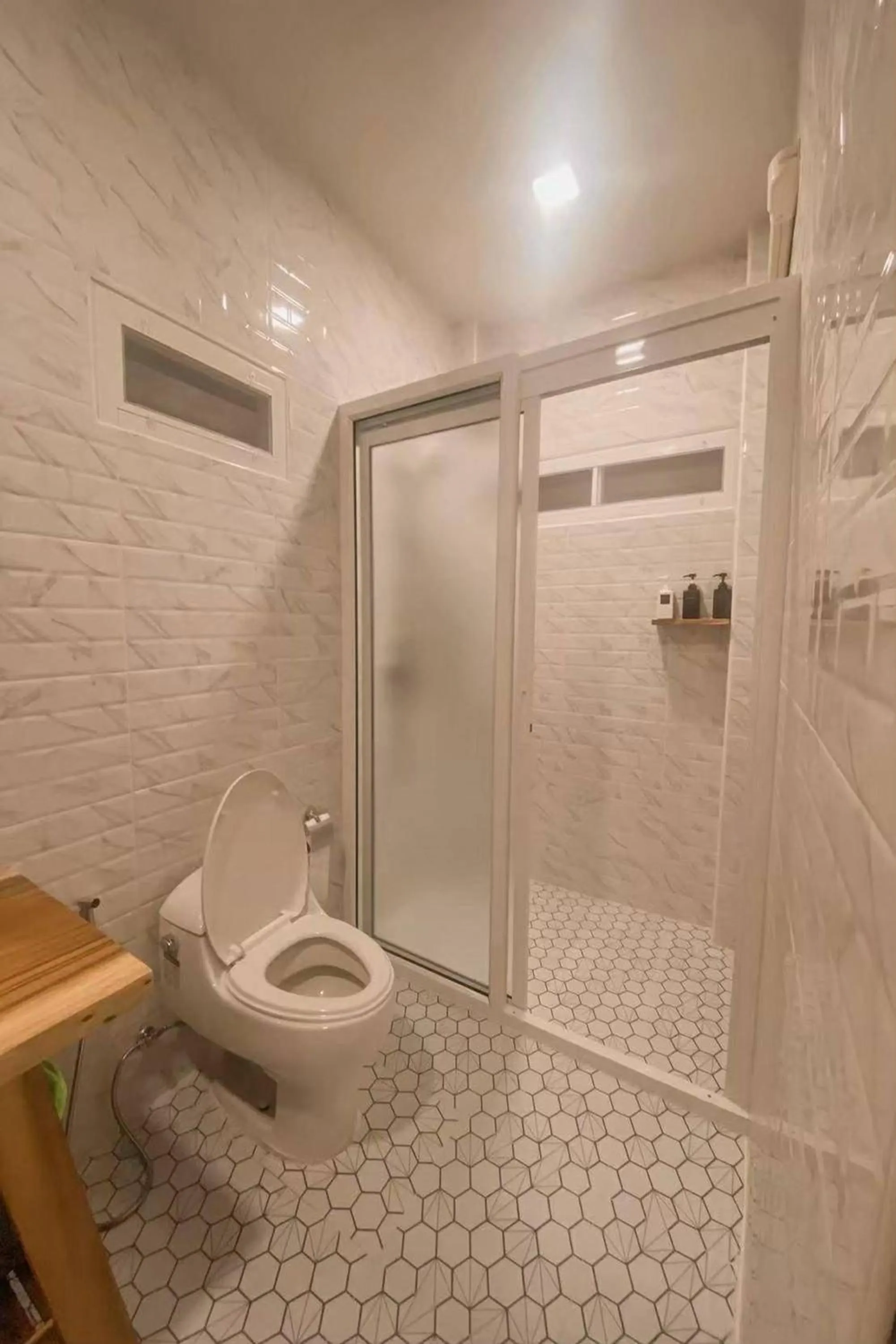 Shower in Buffalo Island Resort