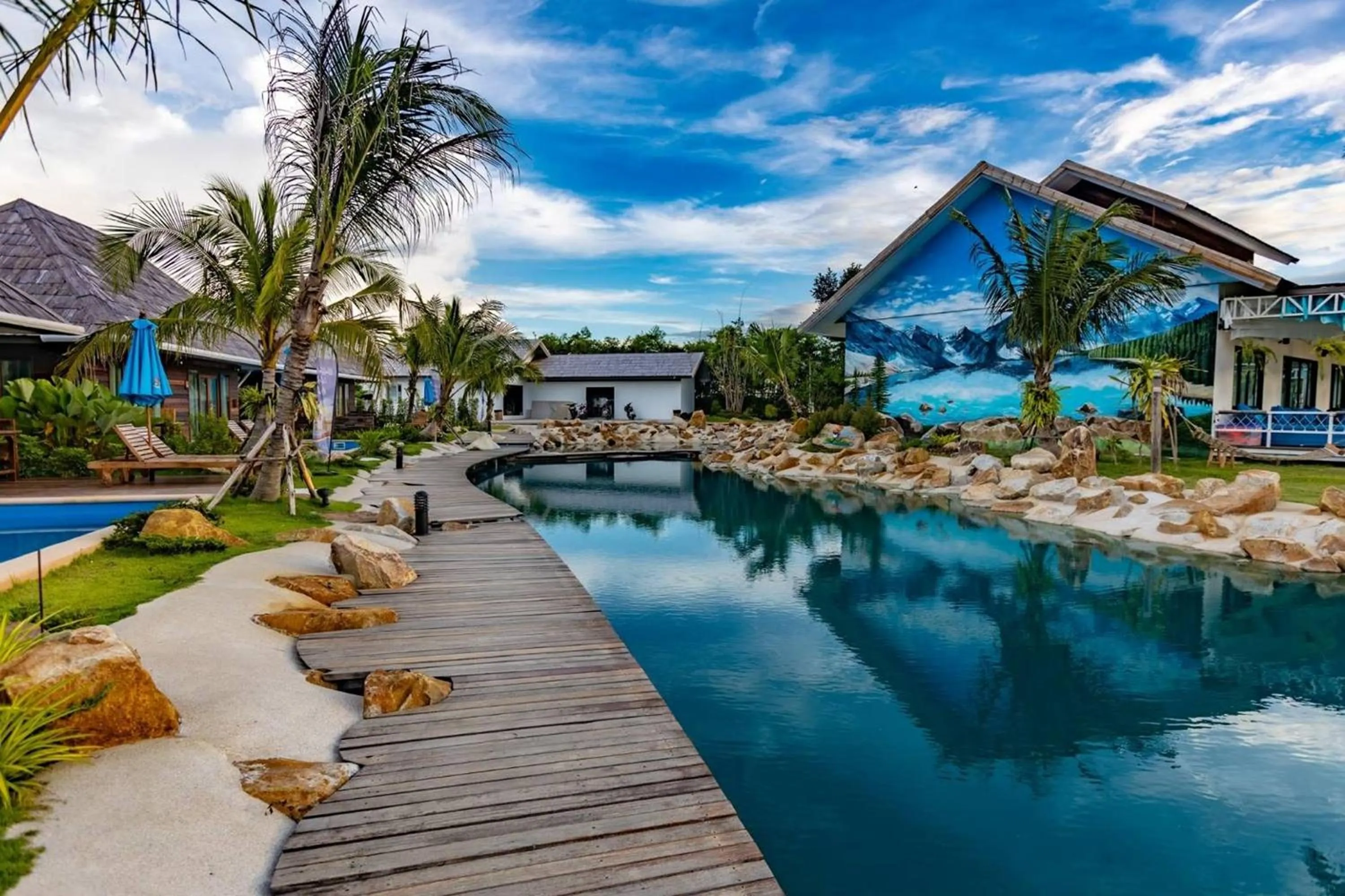 River view in Buffalo Island Resort