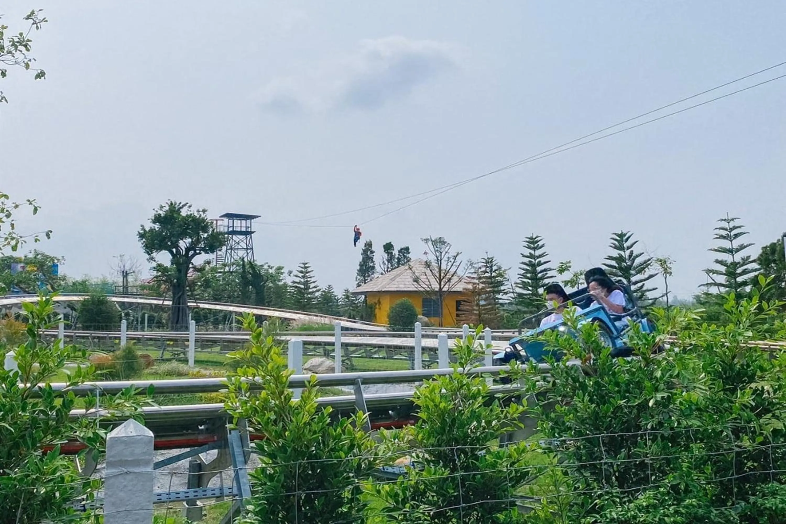 Garden view in Buffalo Island Resort