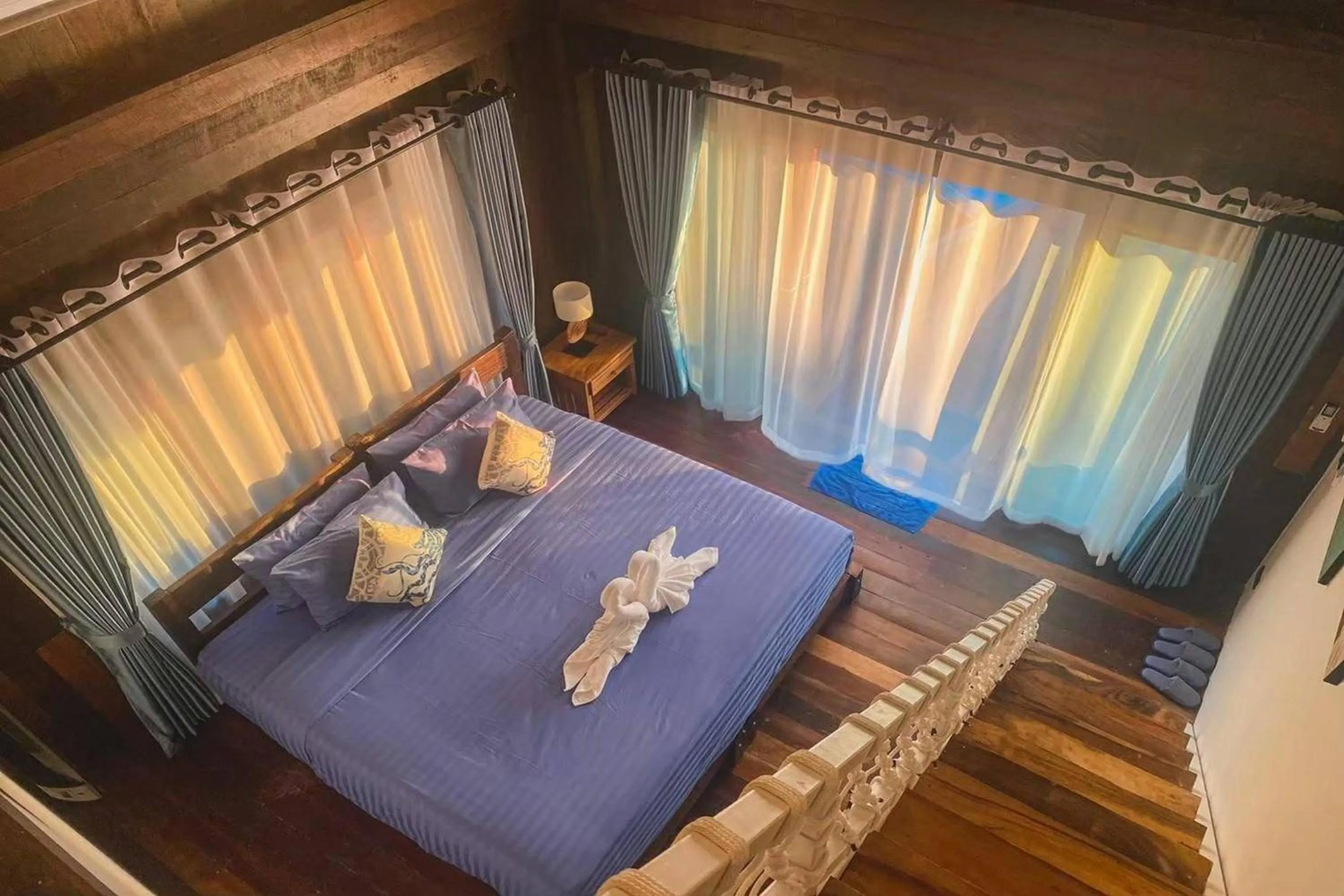 Bed in Buffalo Island Resort