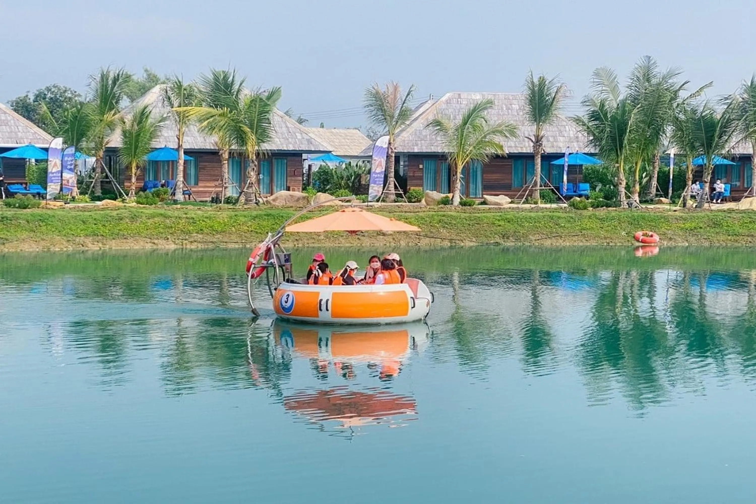 River view in Buffalo Island Resort