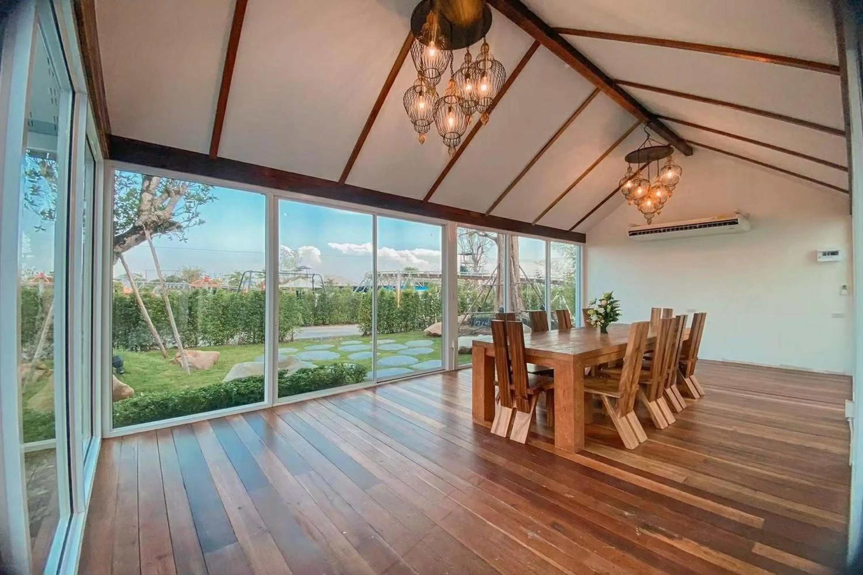 Seating area in Buffalo Island Resort