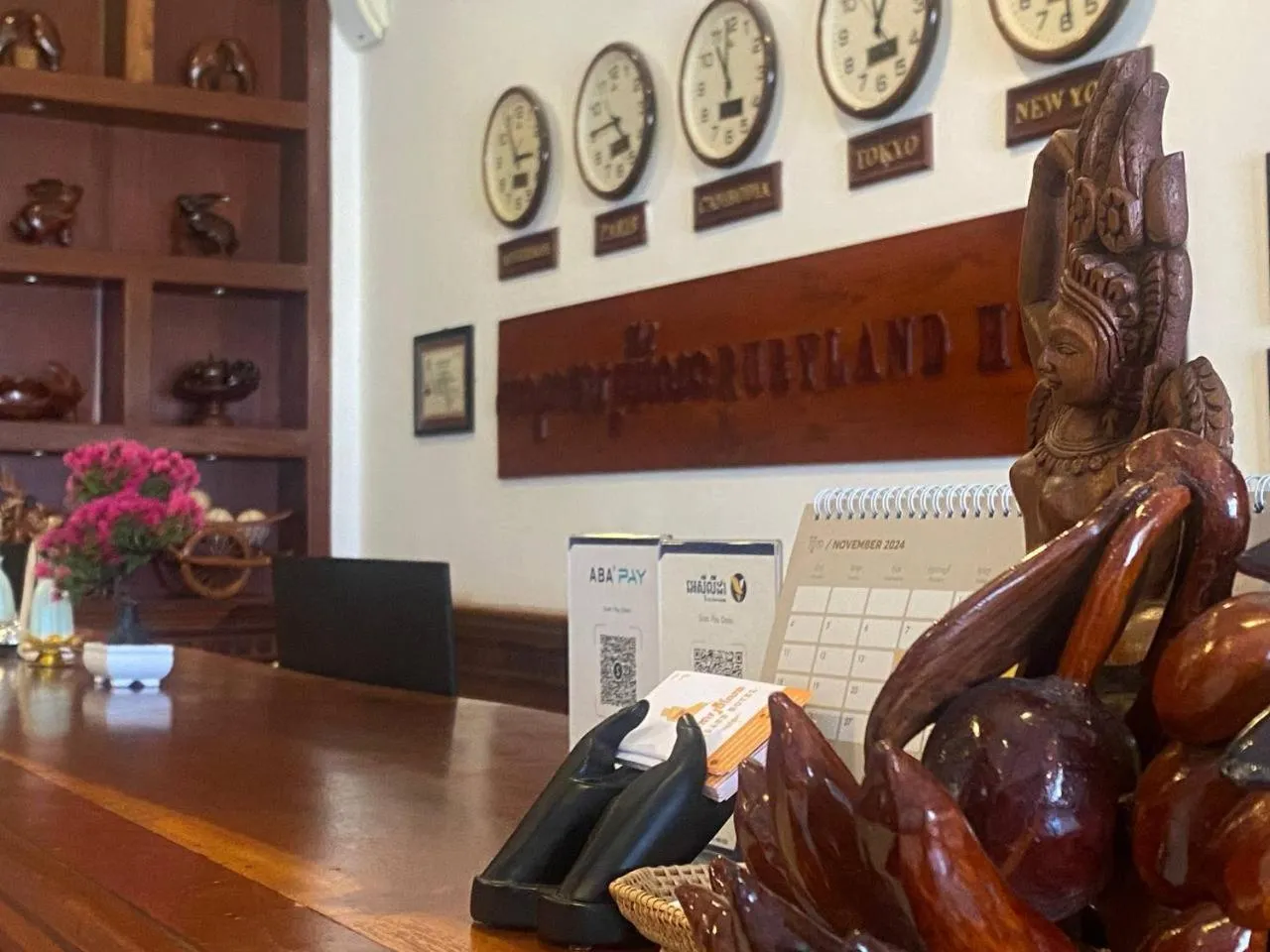 Lobby or reception in RubyLand Hotel