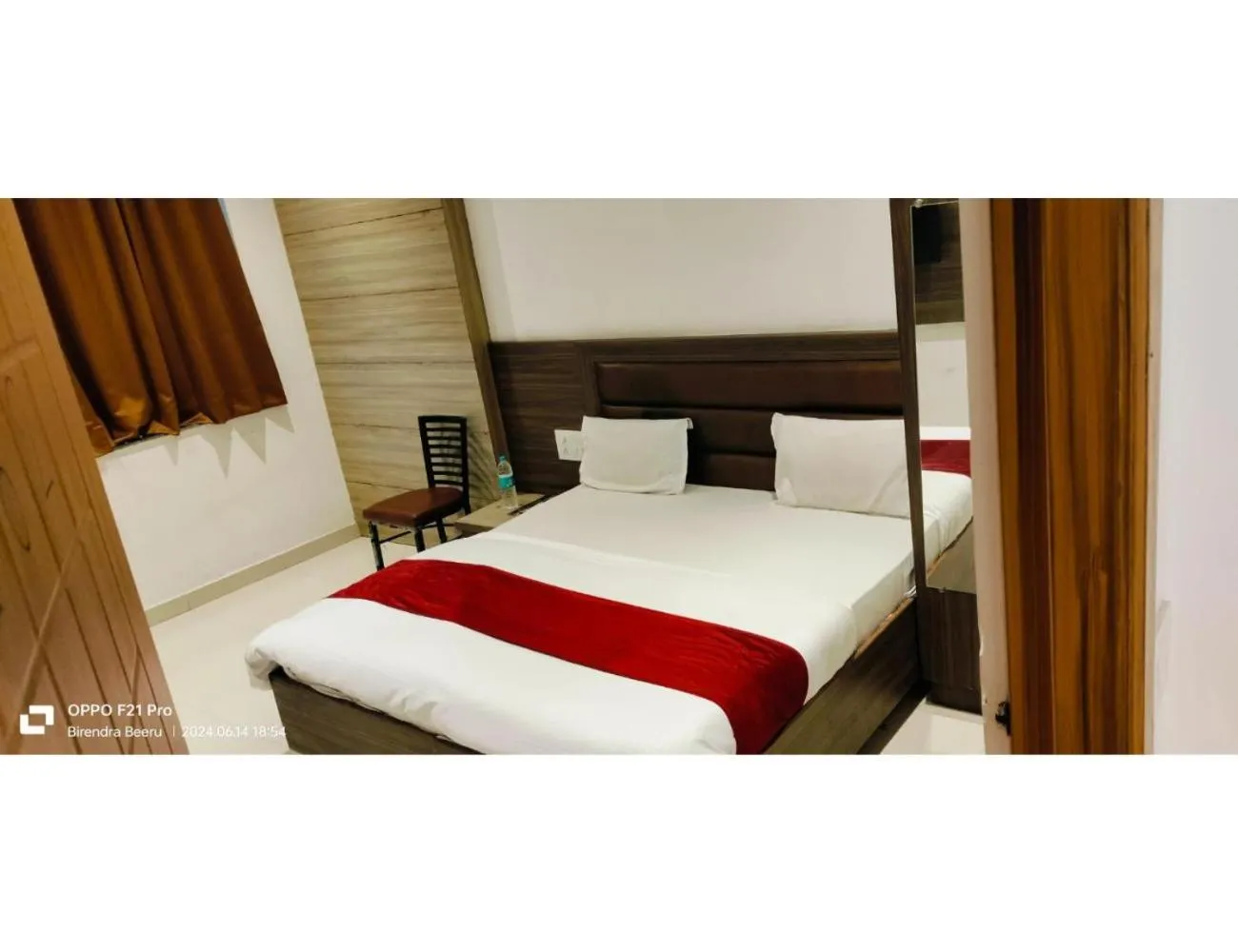 Bed in Hotel Ganges Park, Haridwar