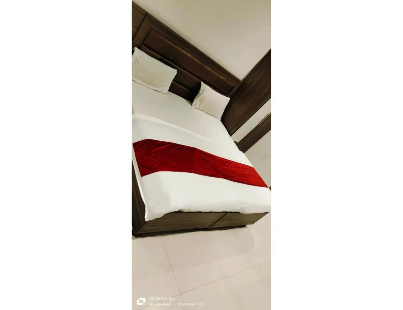 Bed in Hotel Ganges Park, Haridwar