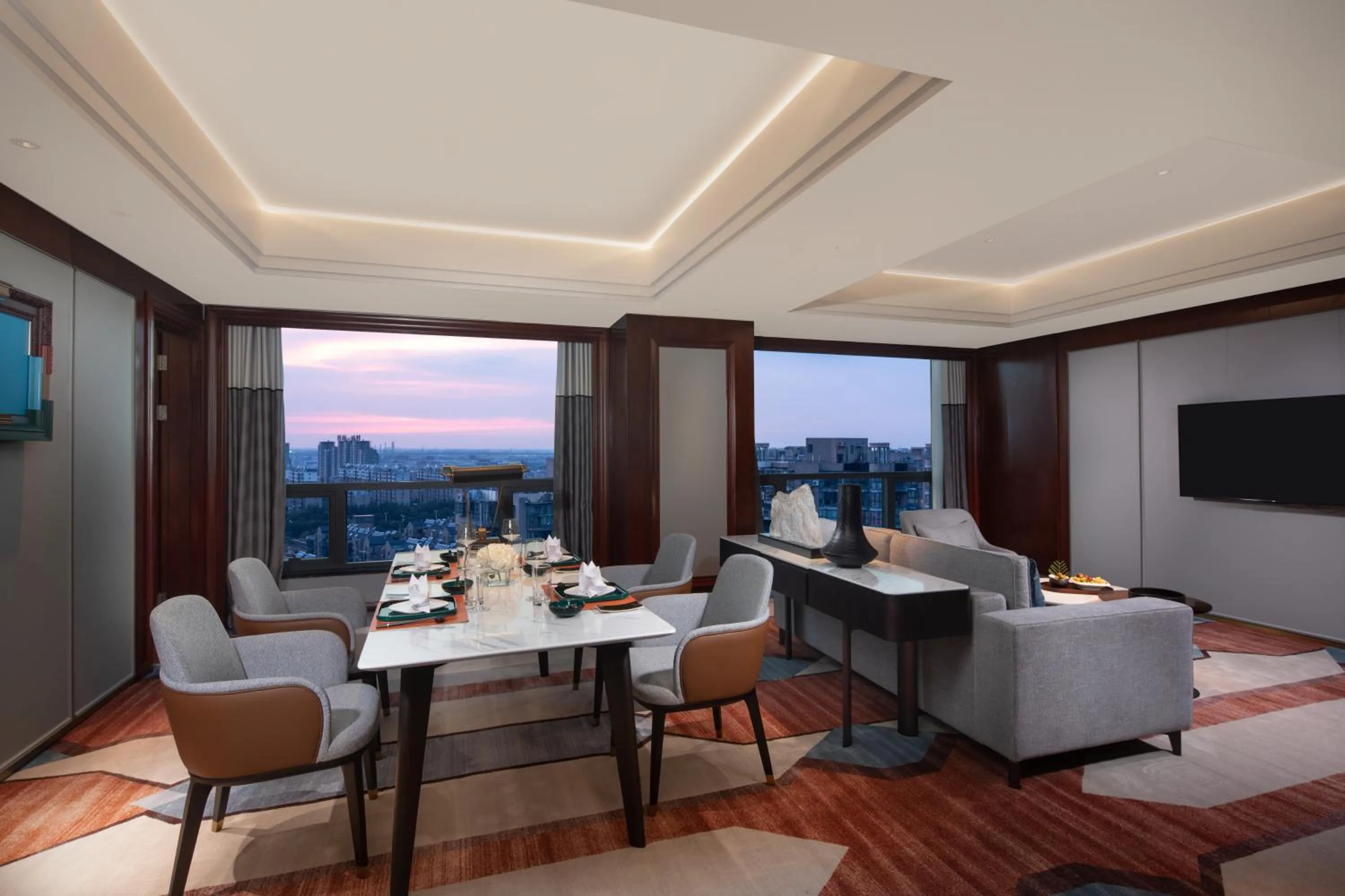 Living room in Wanda Yi Yangzhou