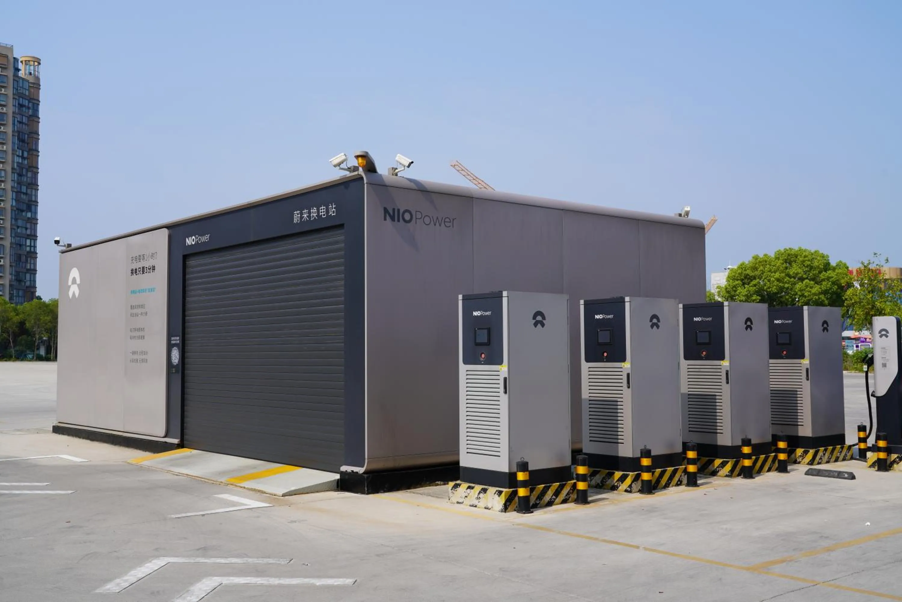 Property building in Wanda Yi Yangzhou