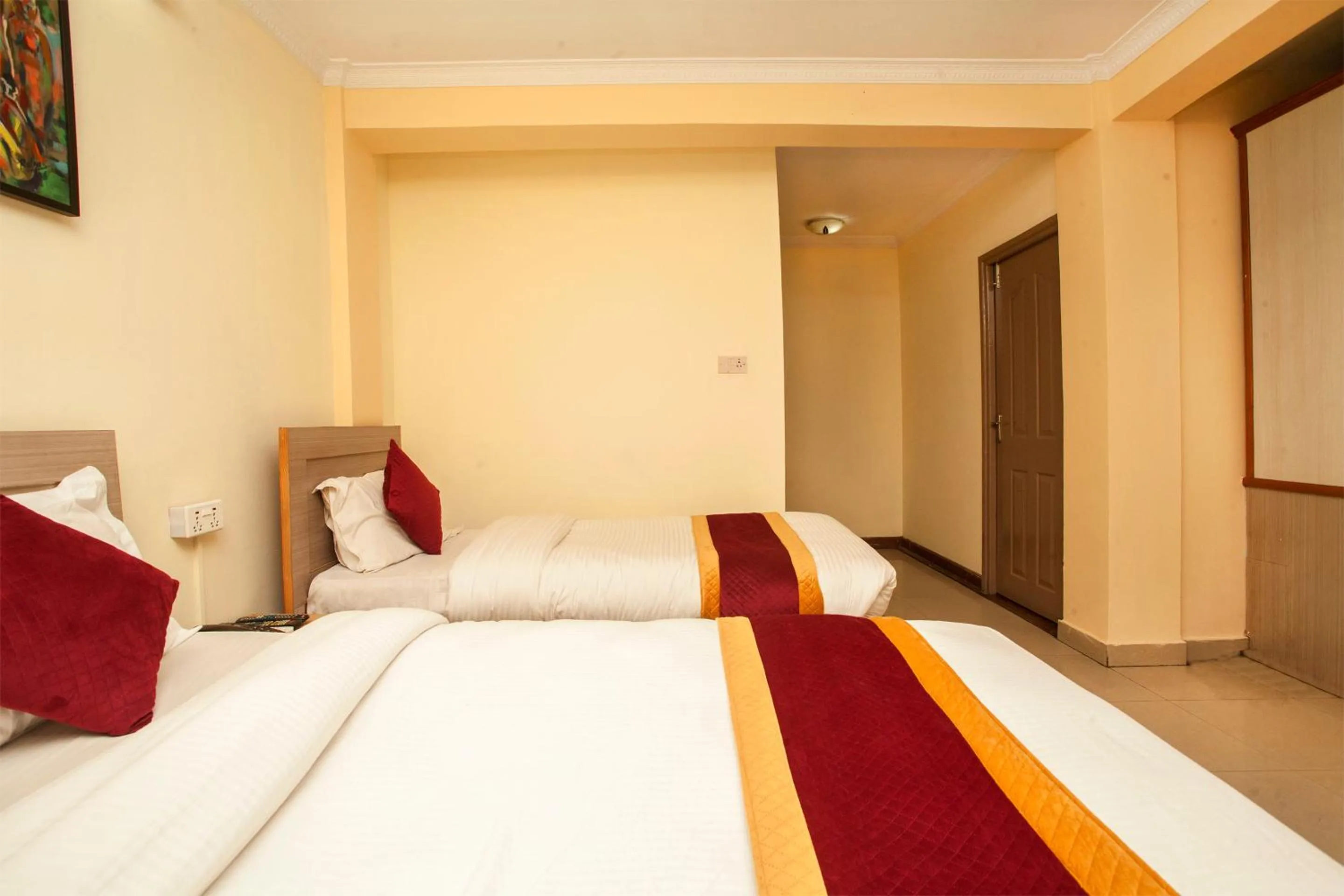 Bedroom, Bed in Hotel Mountain Gateway