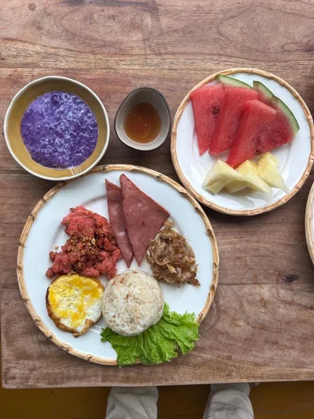 Breakfast in Station One Beach Resort