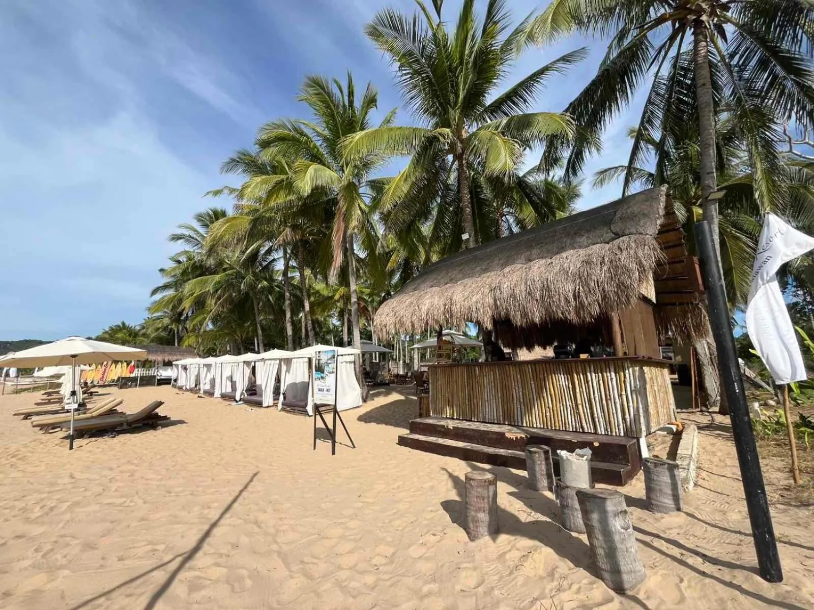 Natural landscape in Station One Beach Resort