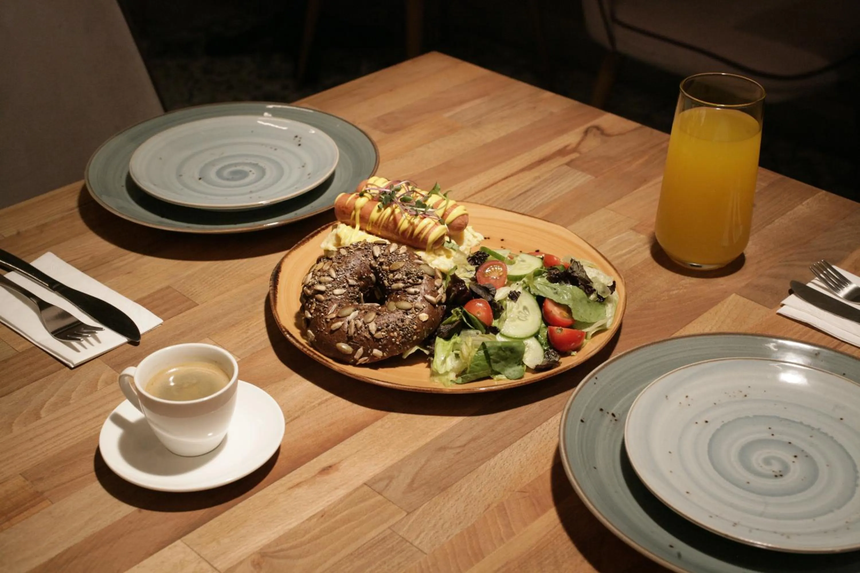 Continental breakfast in Kilim Boutique Hotel