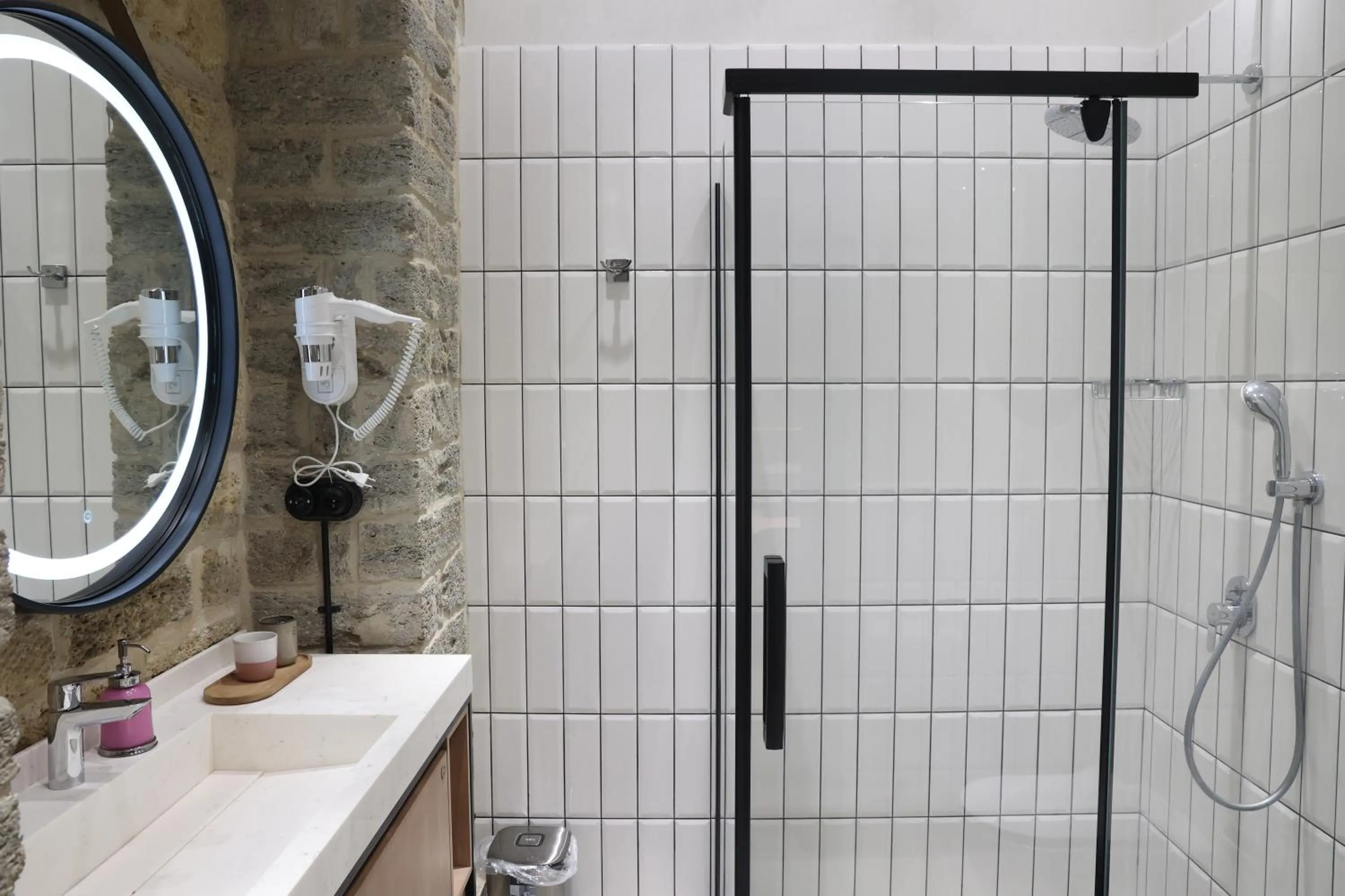 Shower in Kilim Boutique Hotel