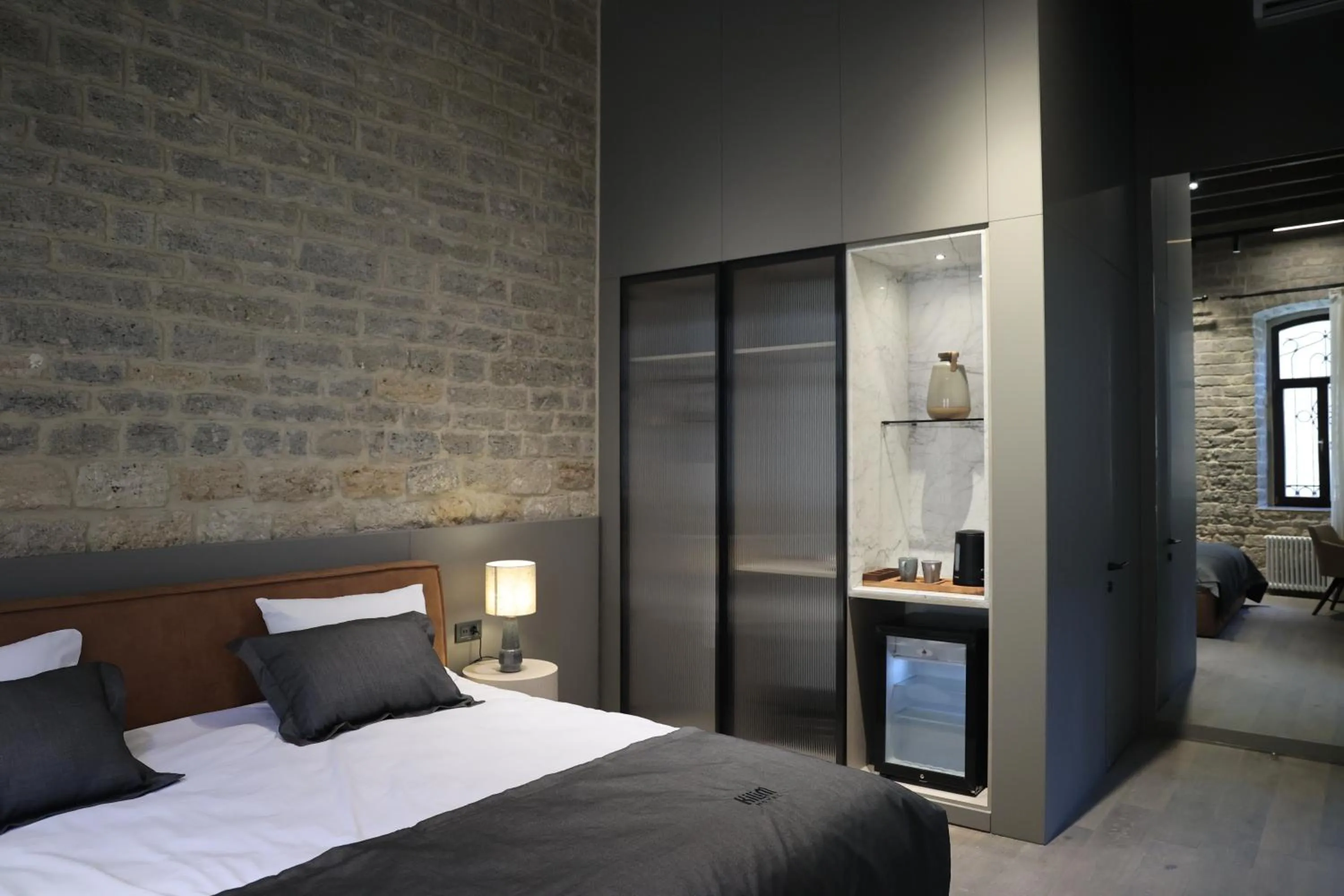 Bed in Kilim Boutique Hotel