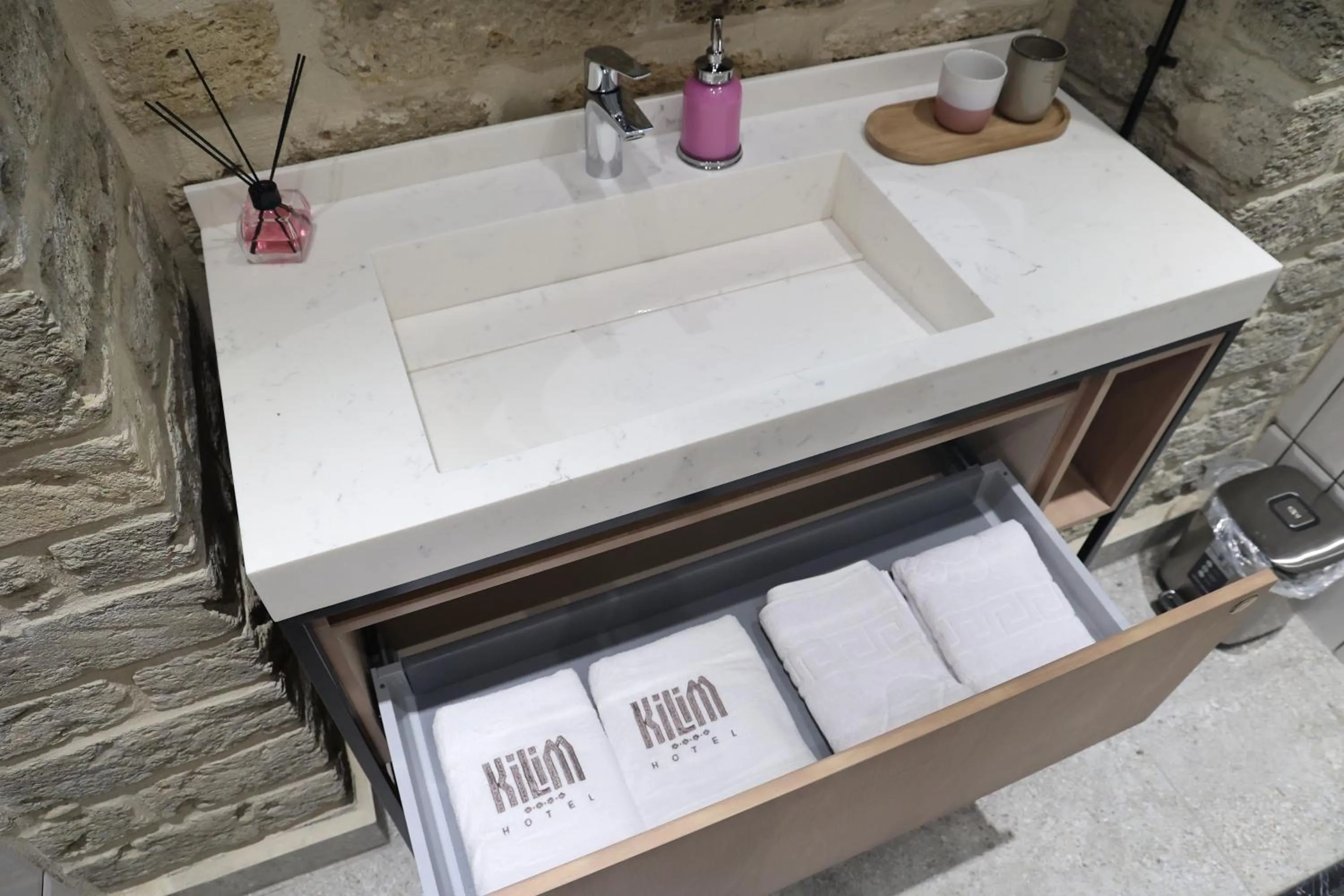 towels in Kilim Boutique Hotel