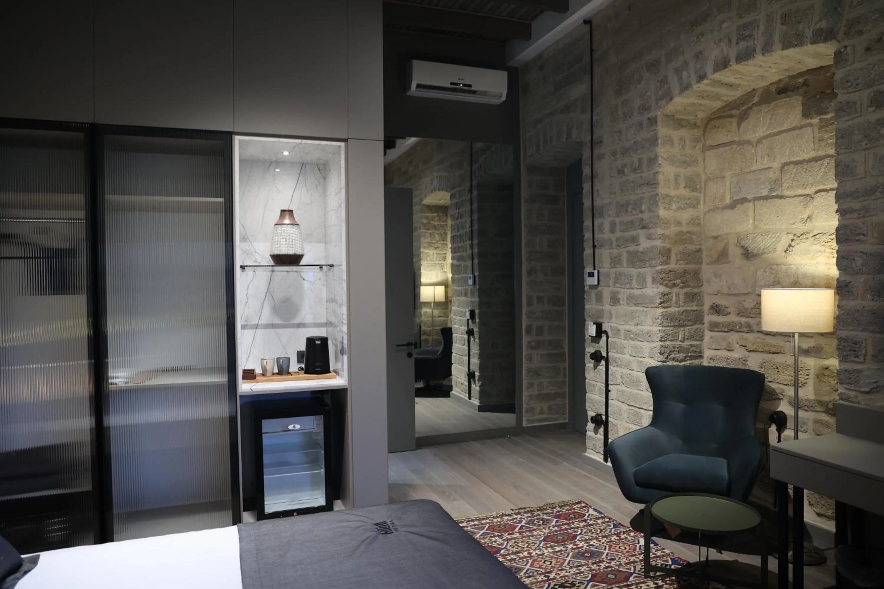 Bed in Kilim Boutique Hotel