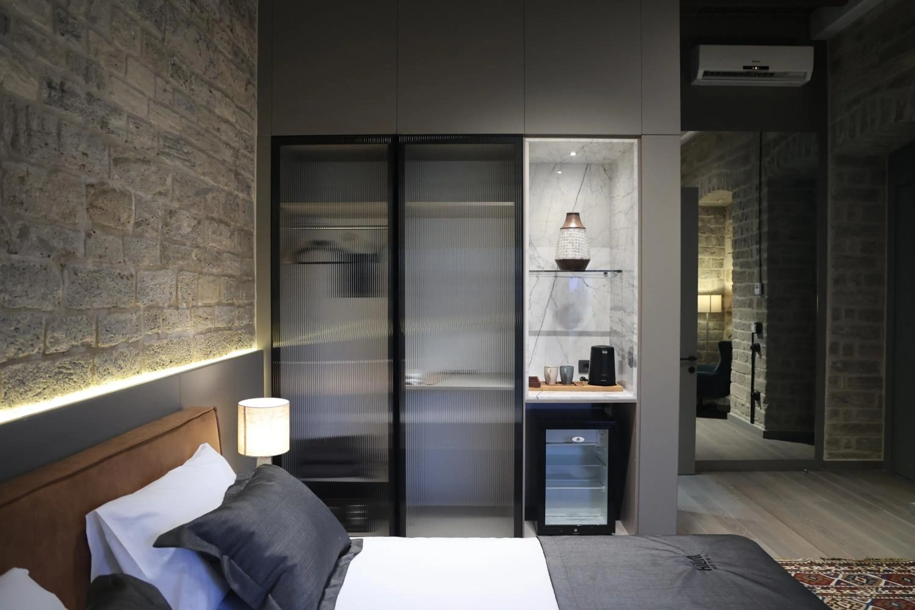 Bed in Kilim Boutique Hotel