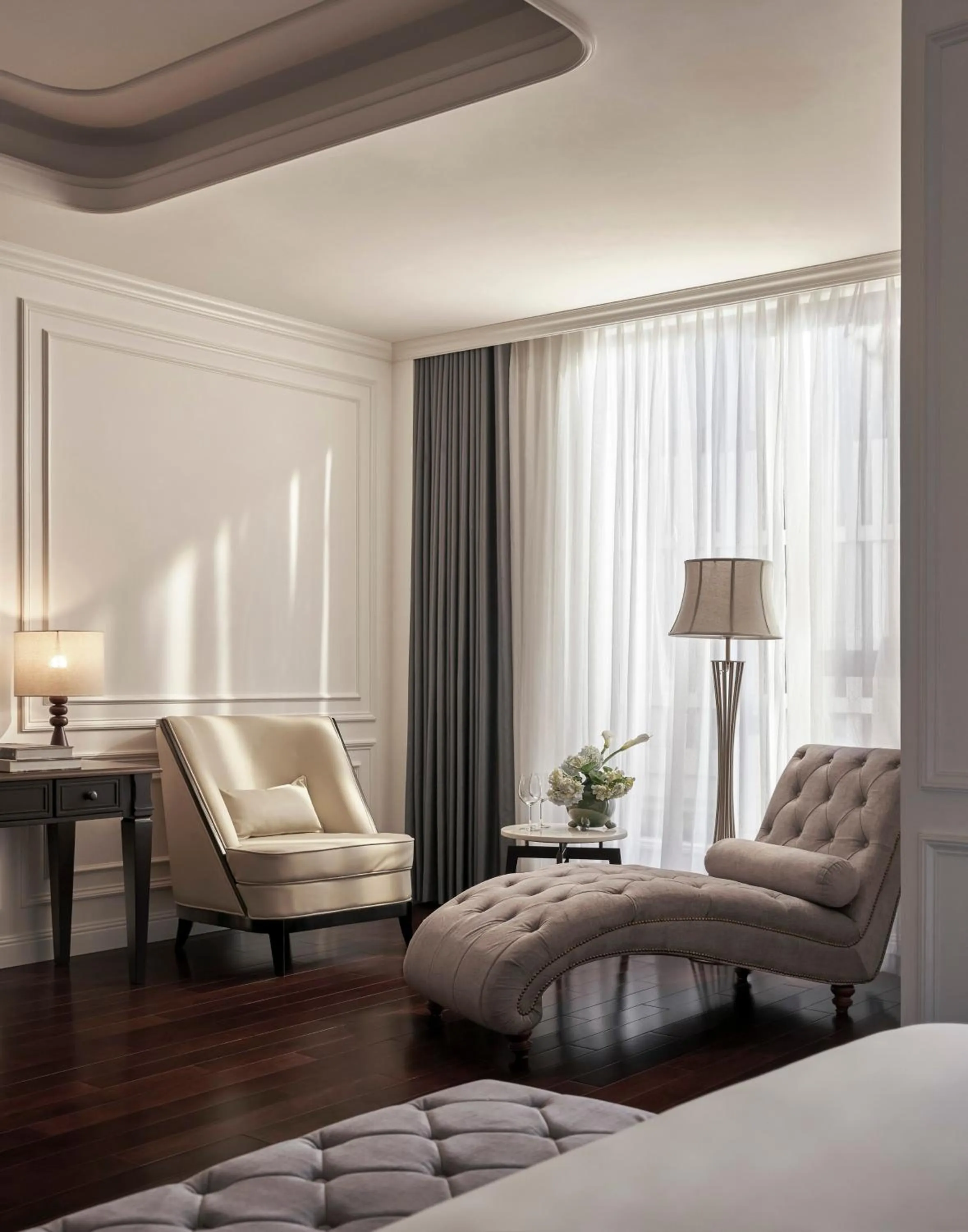 Seating area, Bed in NIA Hotel