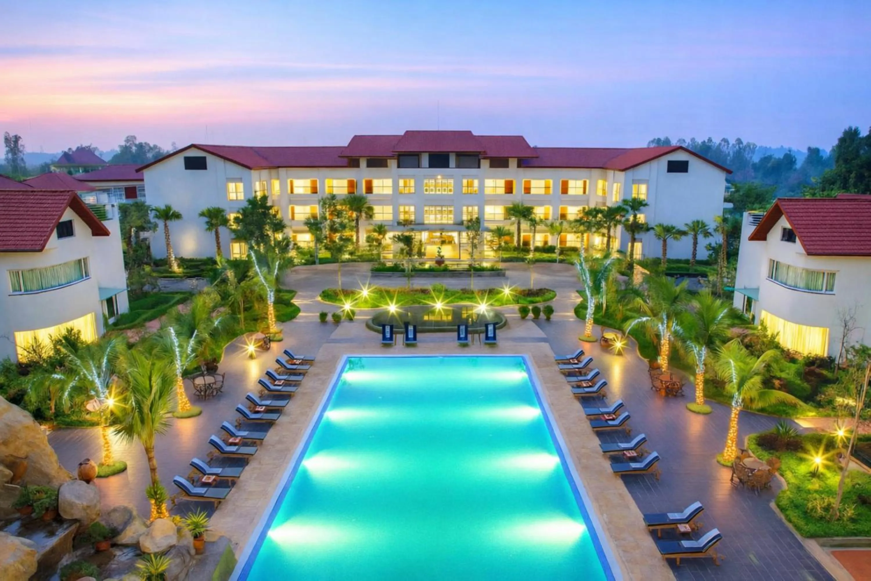 Property building in EG Paradise Angkor Villa Hotel