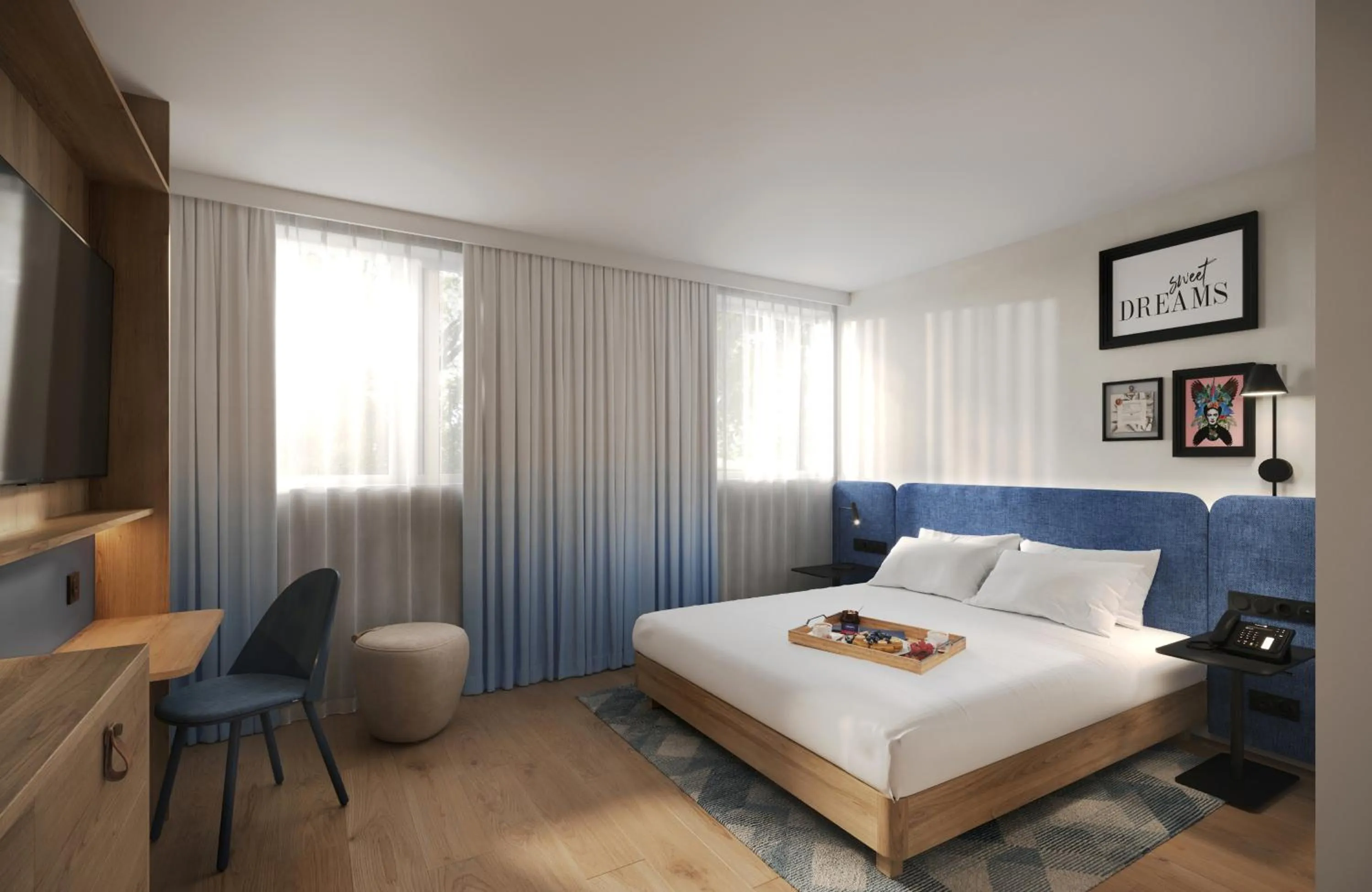 Bed in Hampton By Hilton Paris Charles De Gaulle Airport