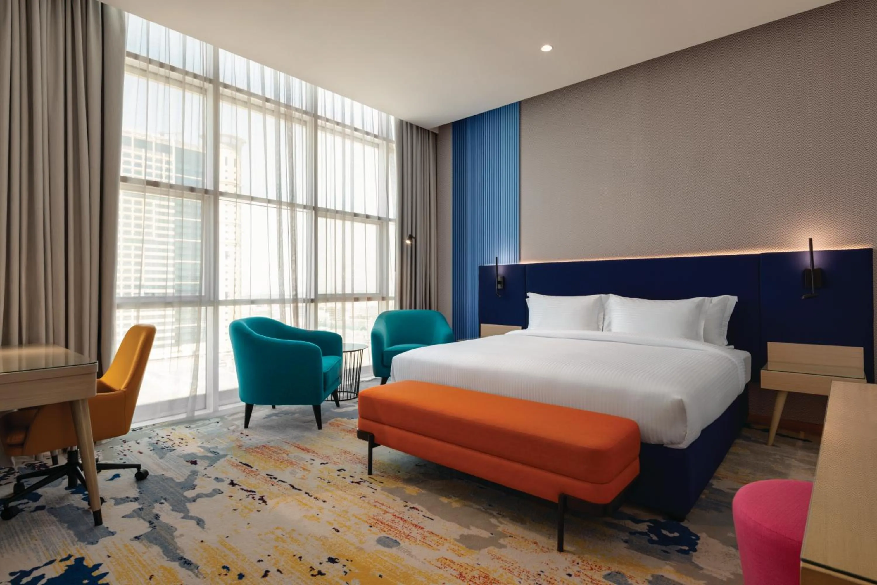 Bedroom, Bed in La Quinta by Wyndham Abu Dhabi Al Wahda