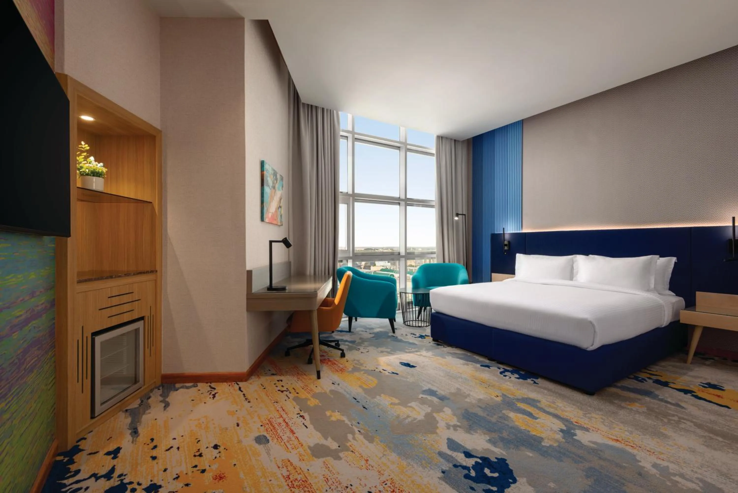 Bedroom, Bed in La Quinta by Wyndham Abu Dhabi Al Wahda