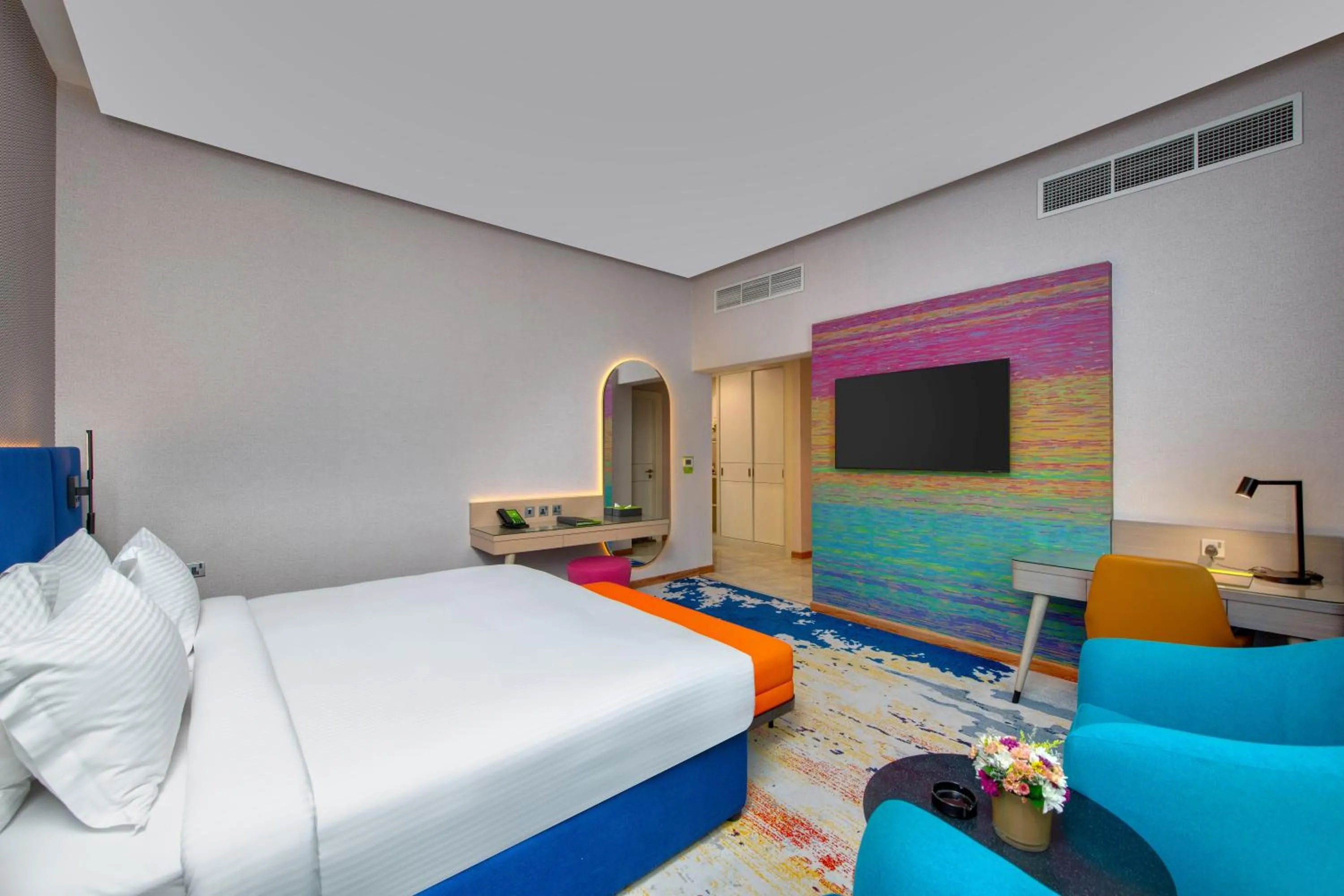 Bedroom, Bed in La Quinta by Wyndham Abu Dhabi Al Wahda