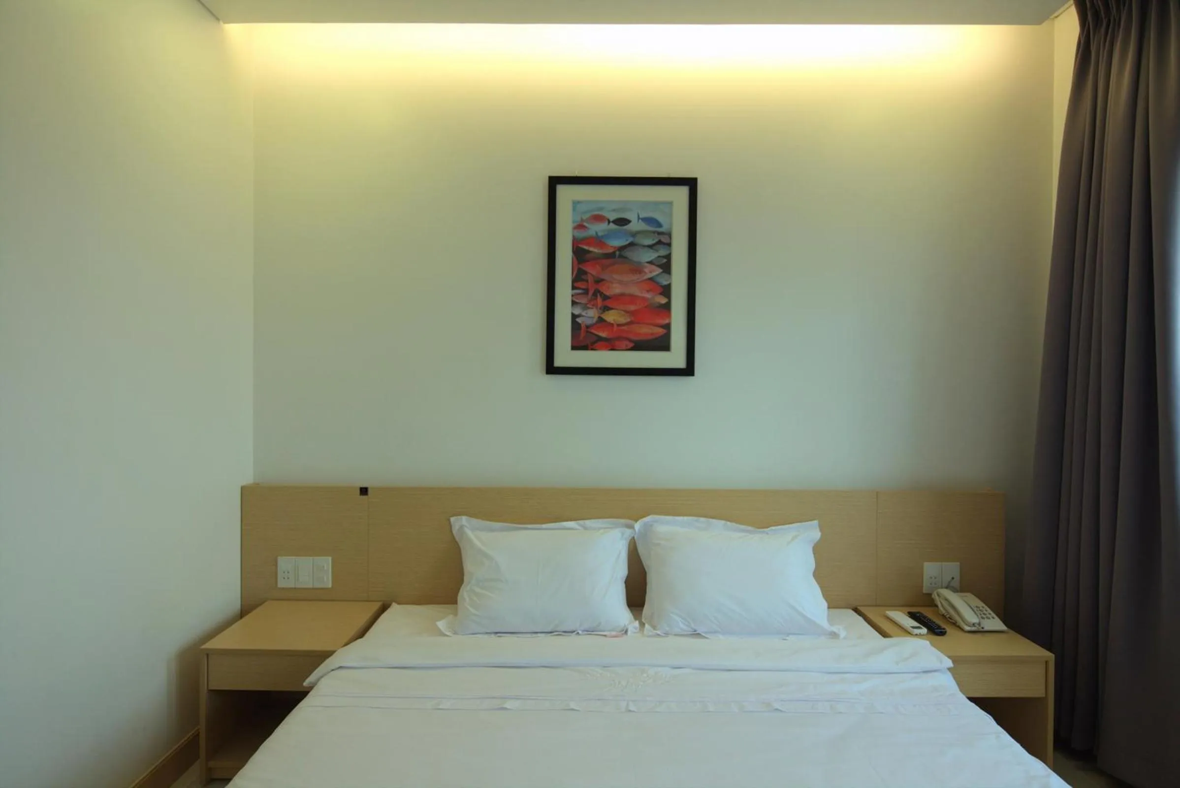 Bed in Hung Cuong Hotel