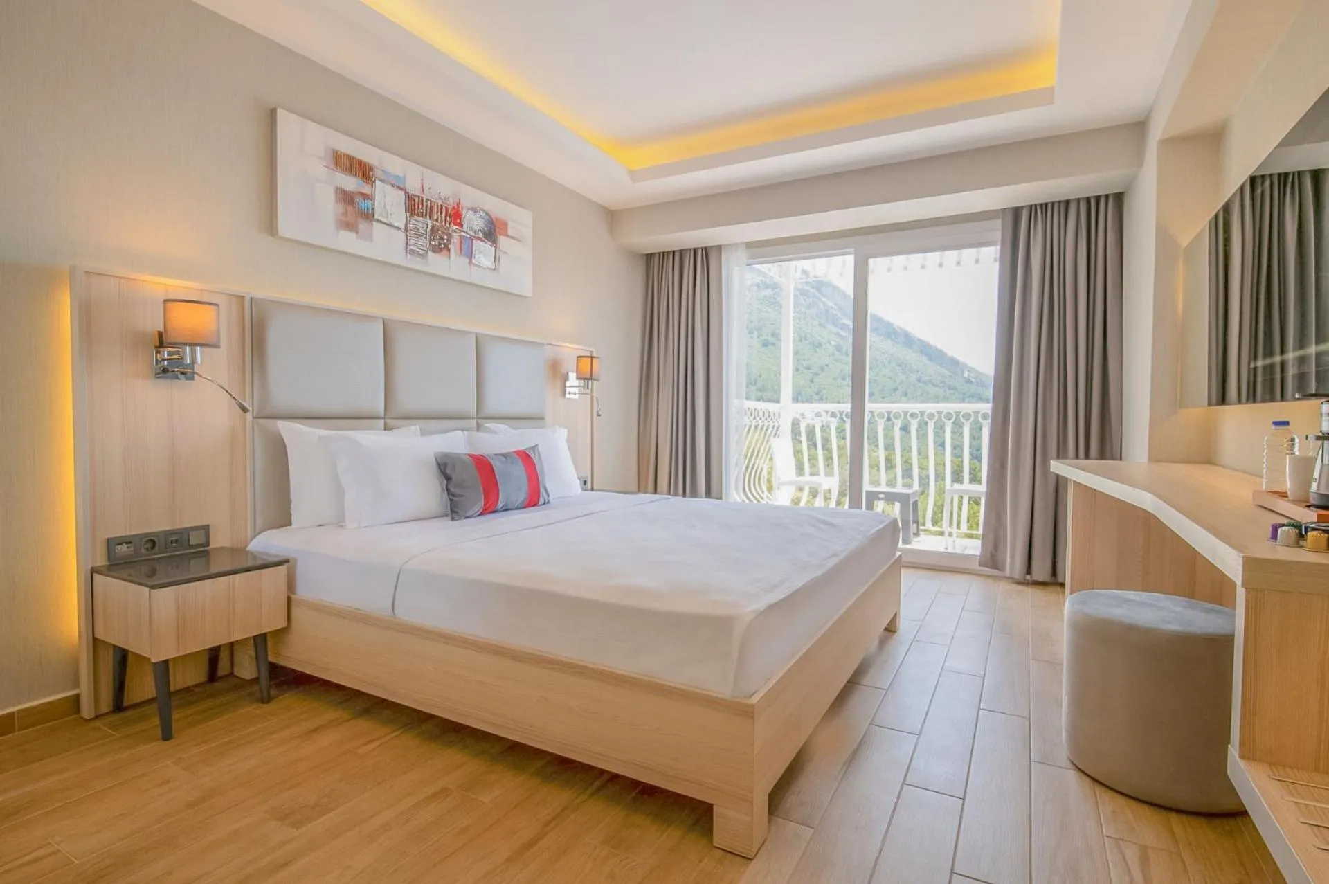 Photo of the whole room, Bed in Ramada by Wyndham Fethiye Oludeniz