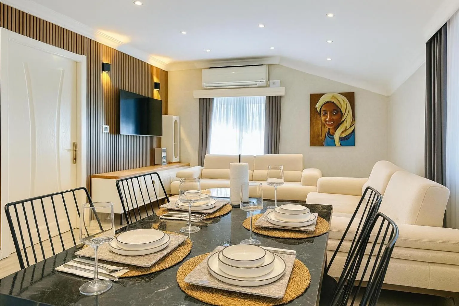 Living room in Casa Florya Suites