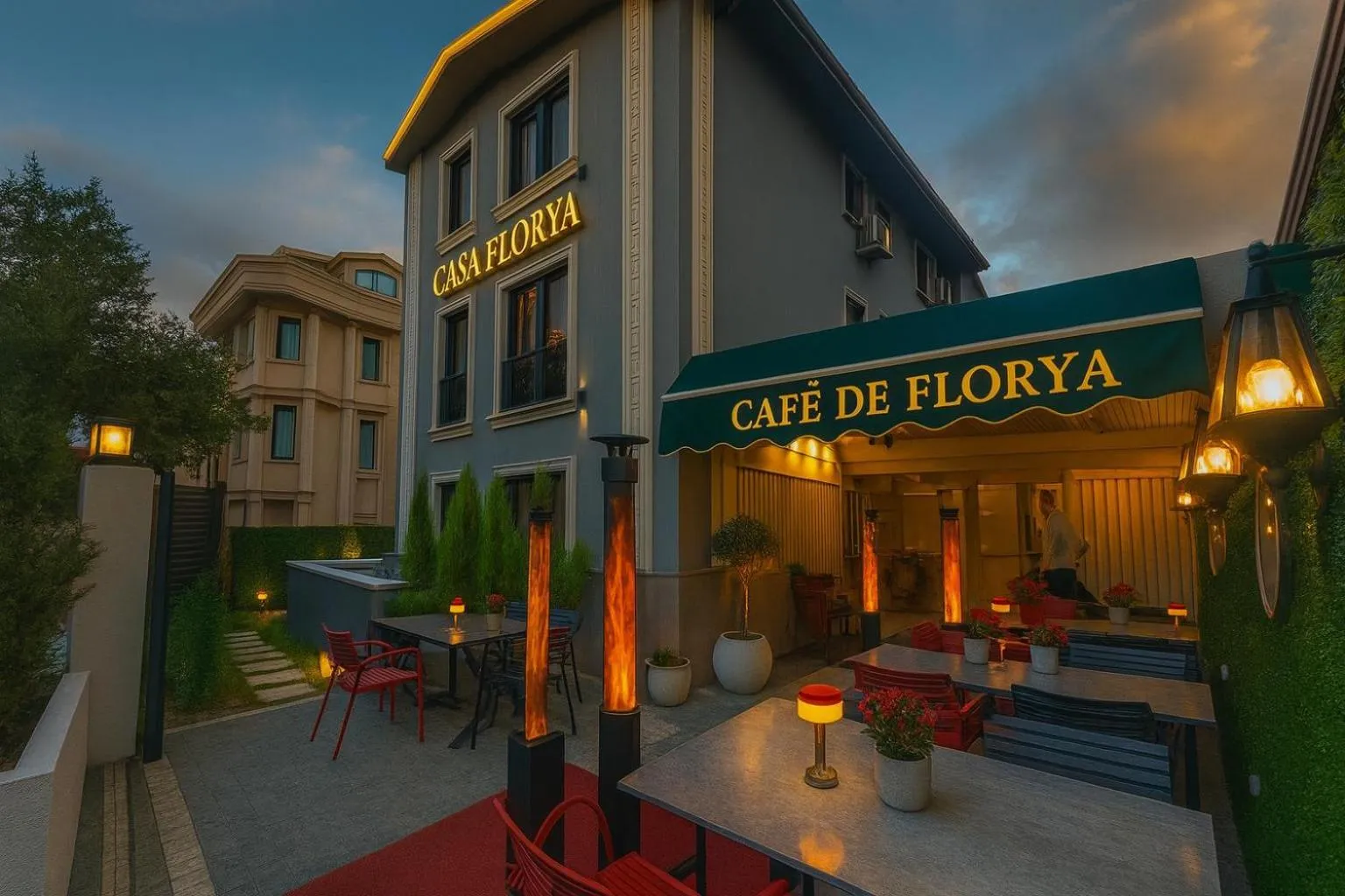 Restaurant/places to eat in Casa Florya Suites