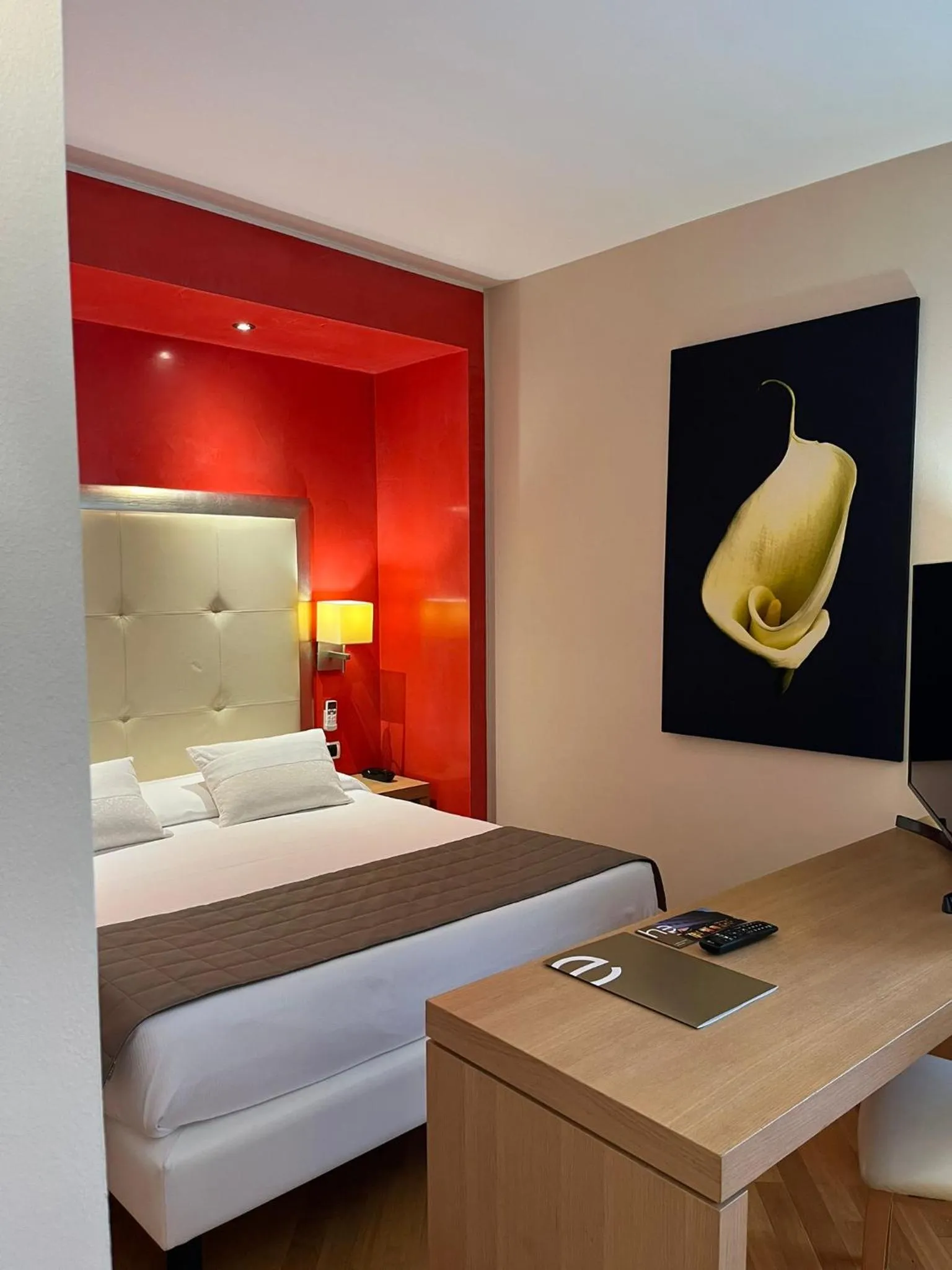 Bedroom, Bed in Hotel Europa