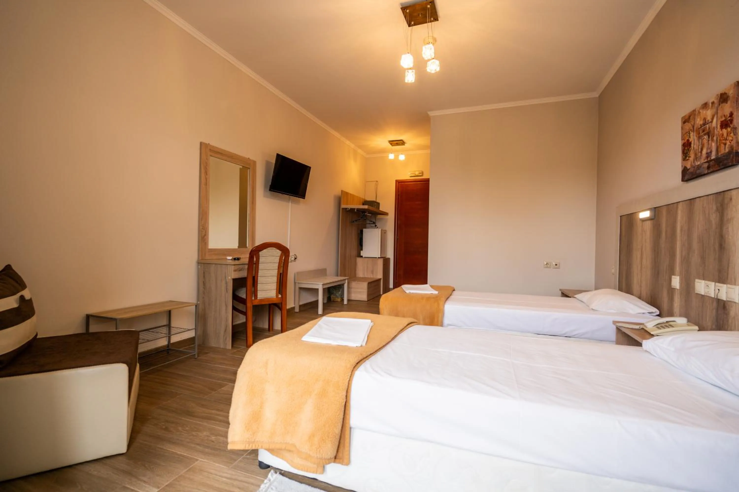 Bed in Hotel Epavlis