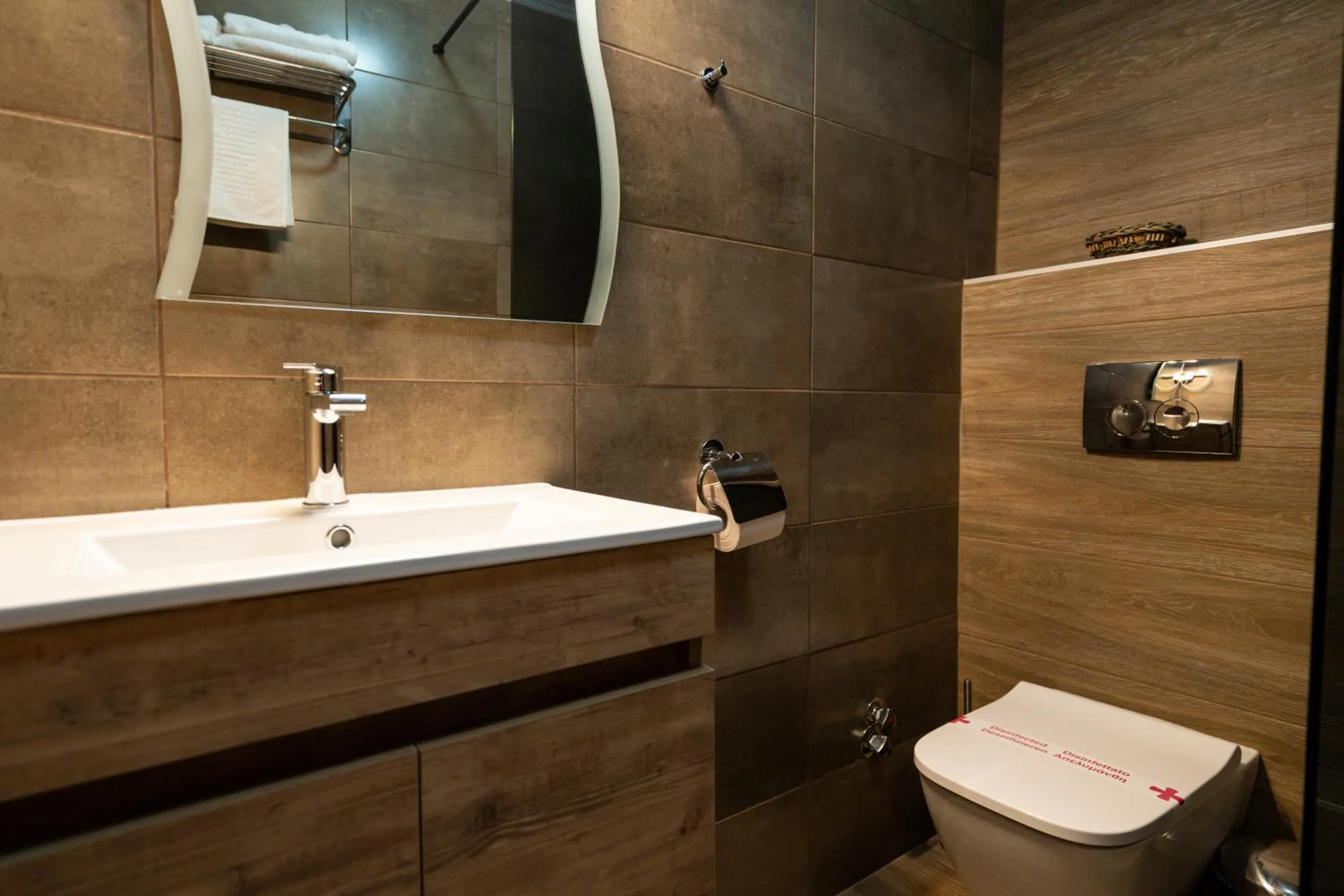 Toilet in Hotel Epavlis