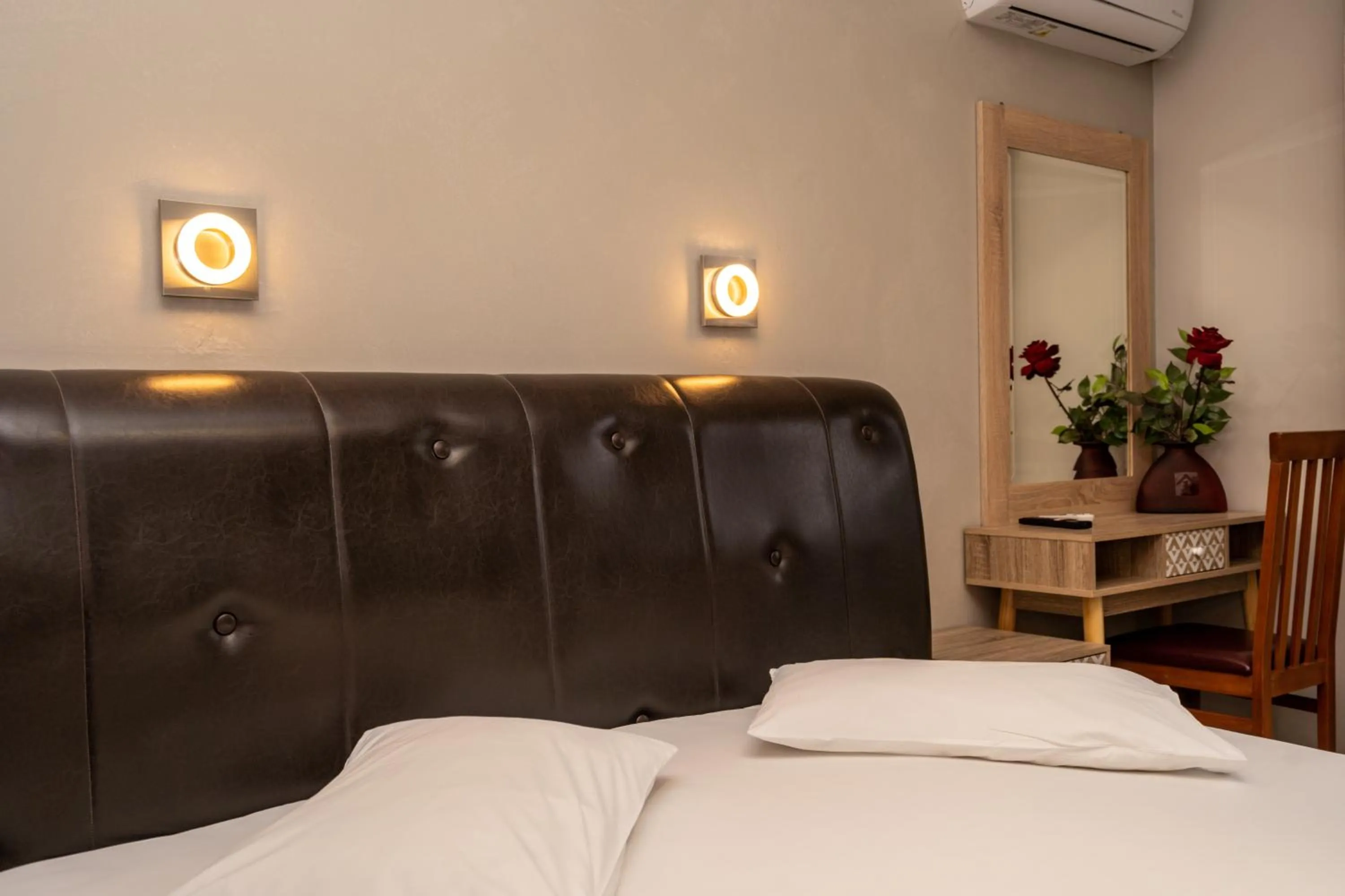 Bed in Hotel Epavlis