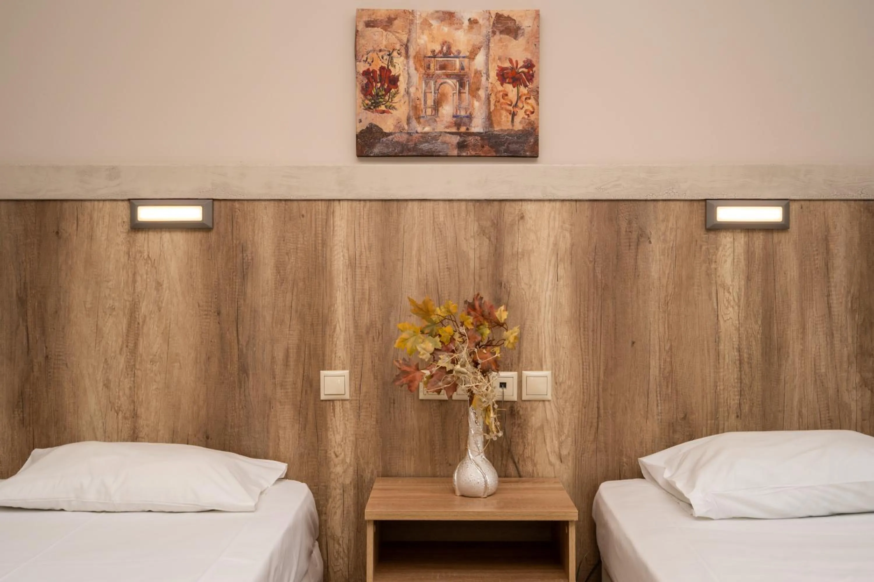 Bed in Hotel Epavlis