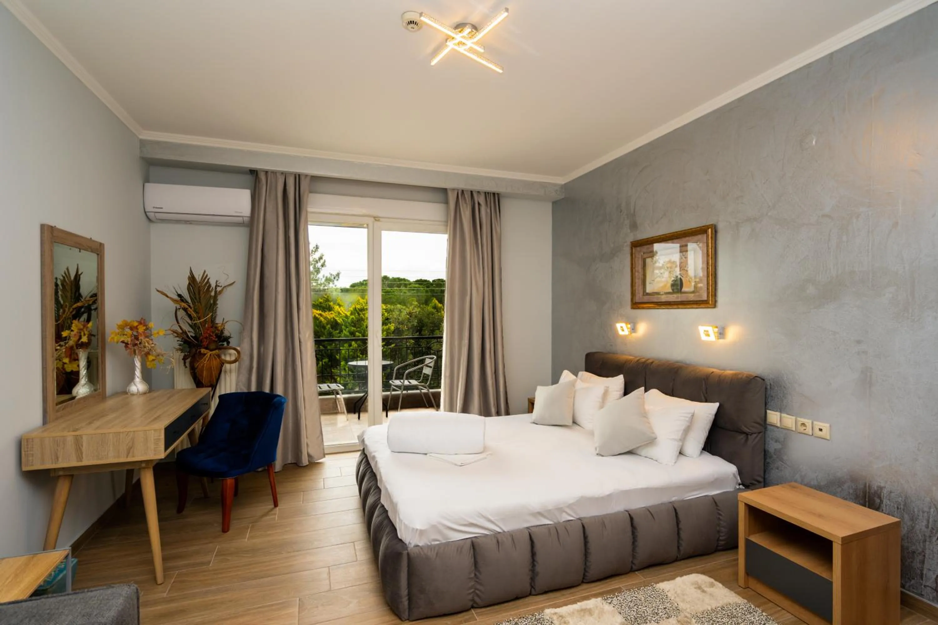 Bed in Hotel Epavlis