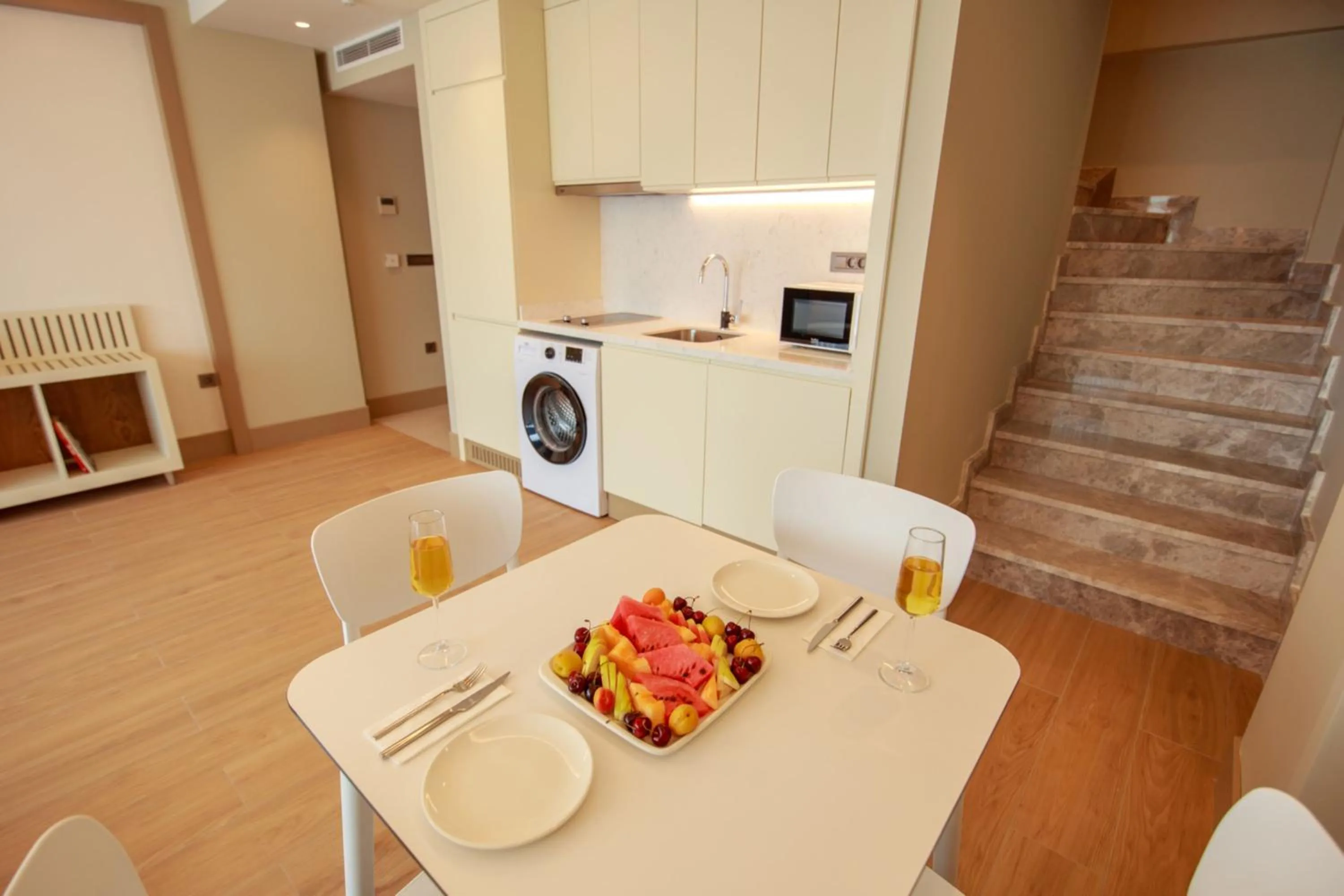 Kitchen or kitchenette in Casa Lumar Luxury Lodging- Adult Only
