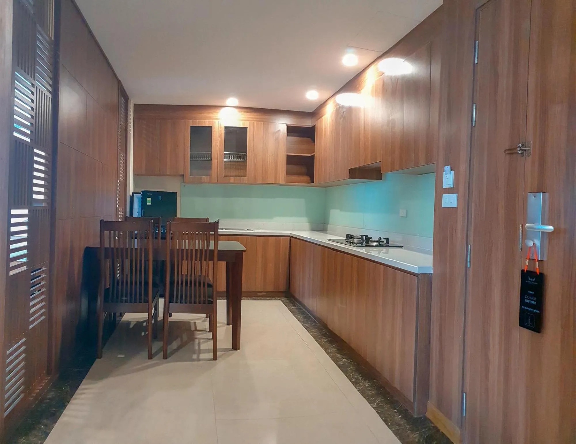Kitchen or kitchenette in Muong Thanh Dien Chau Hotel