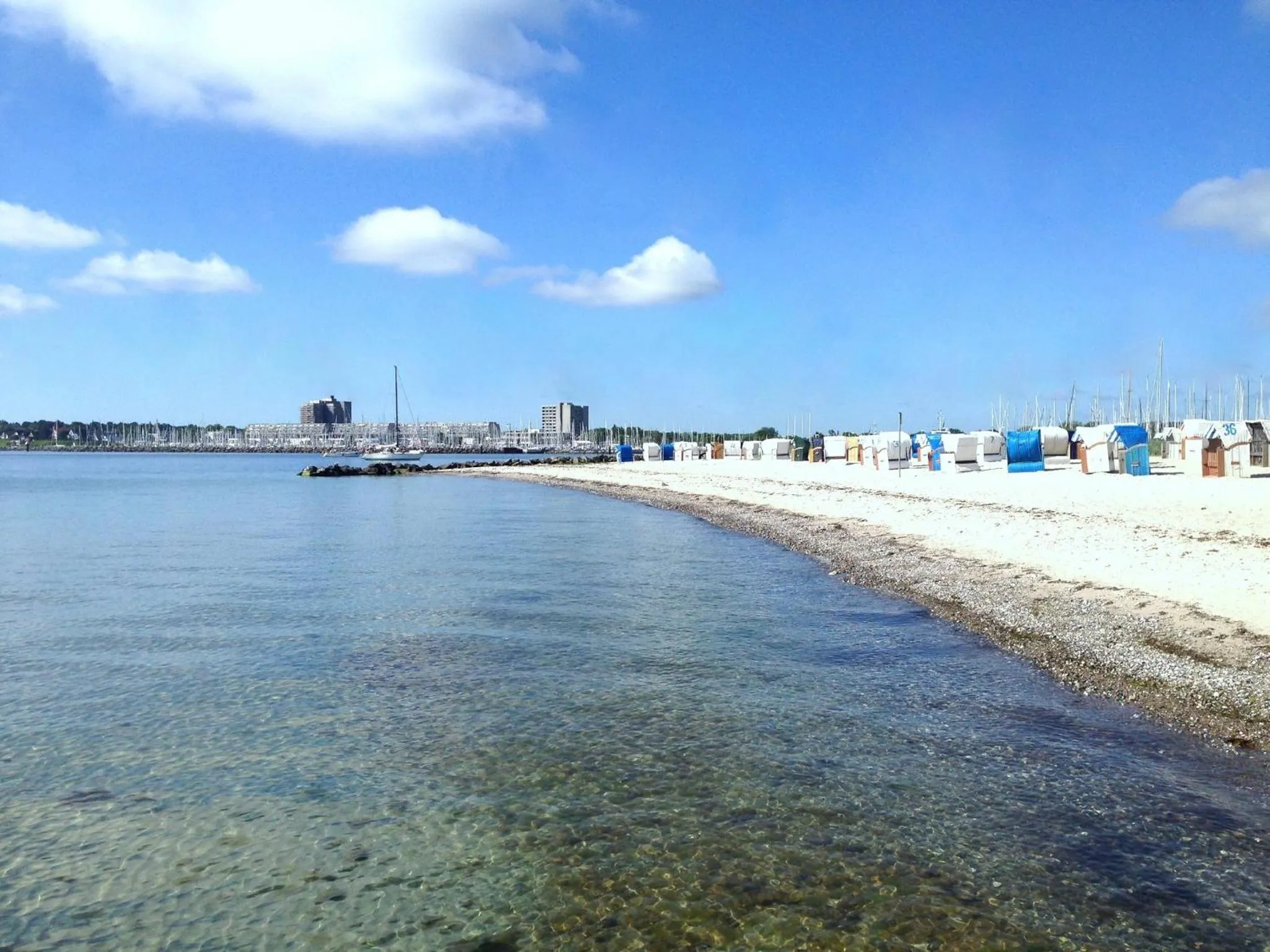 Beach in Strandhotel Strande