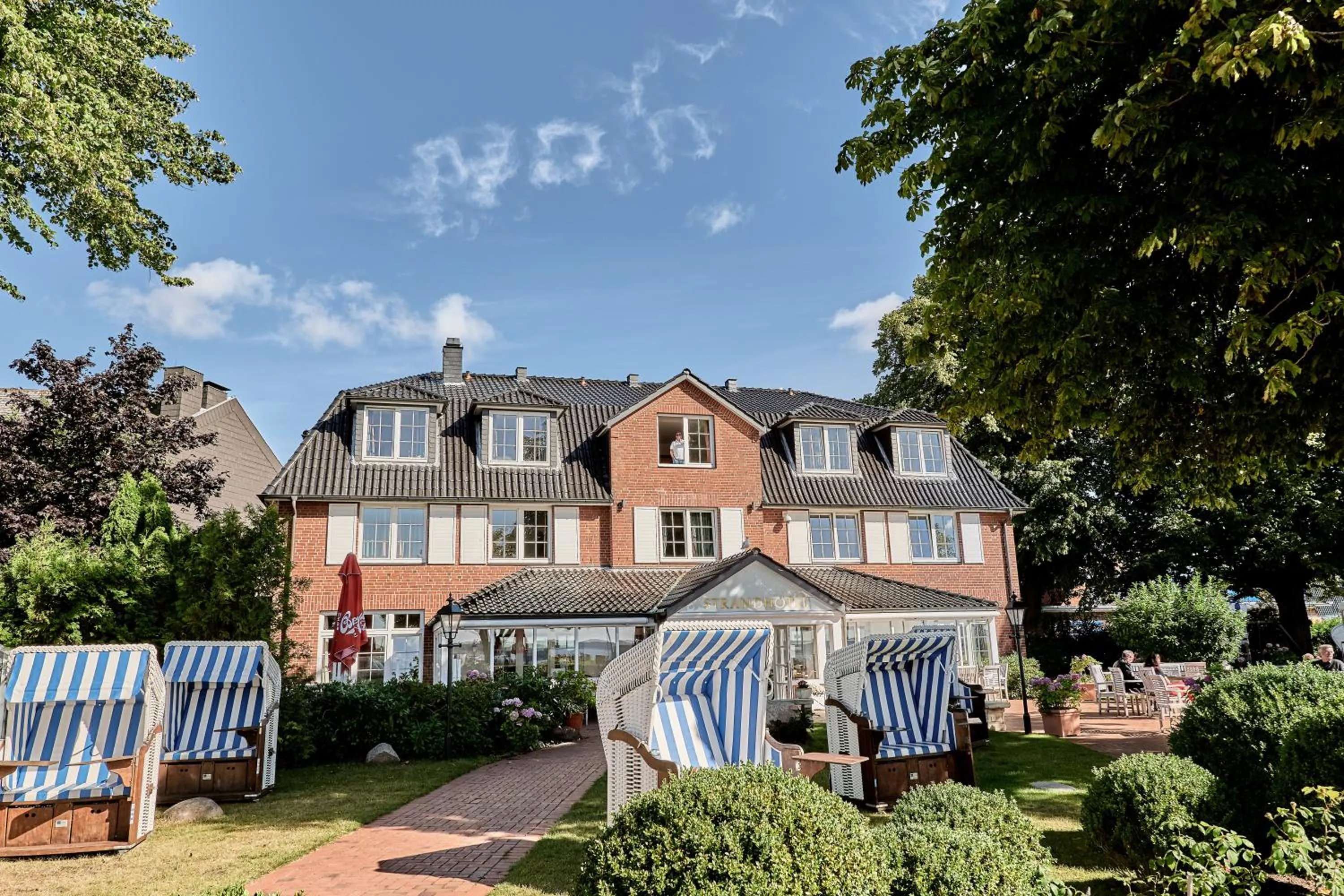 Property building in Strandhotel Strande