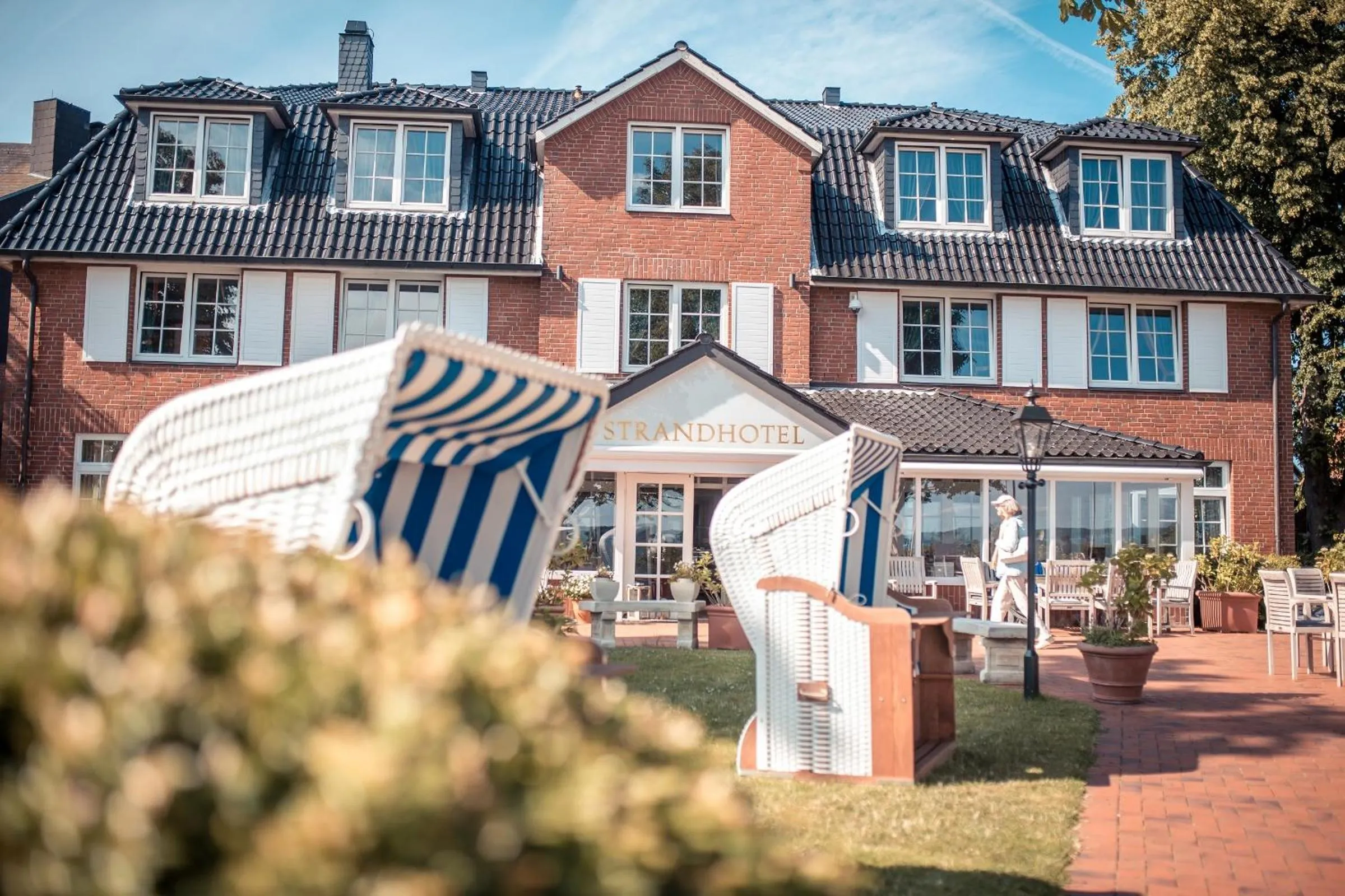 Facade/entrance in Strandhotel Strande