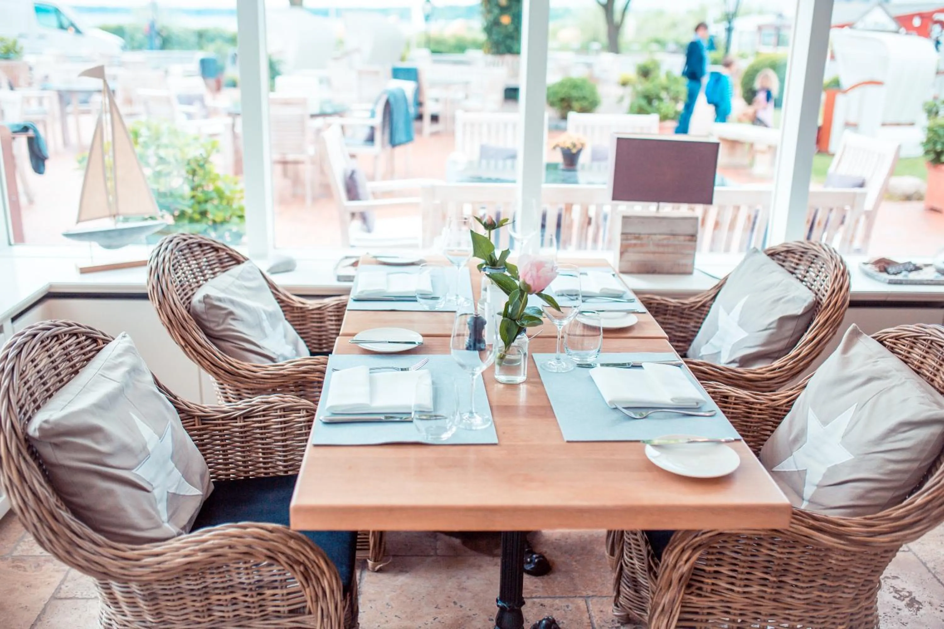 Decorative detail in Strandhotel Strande