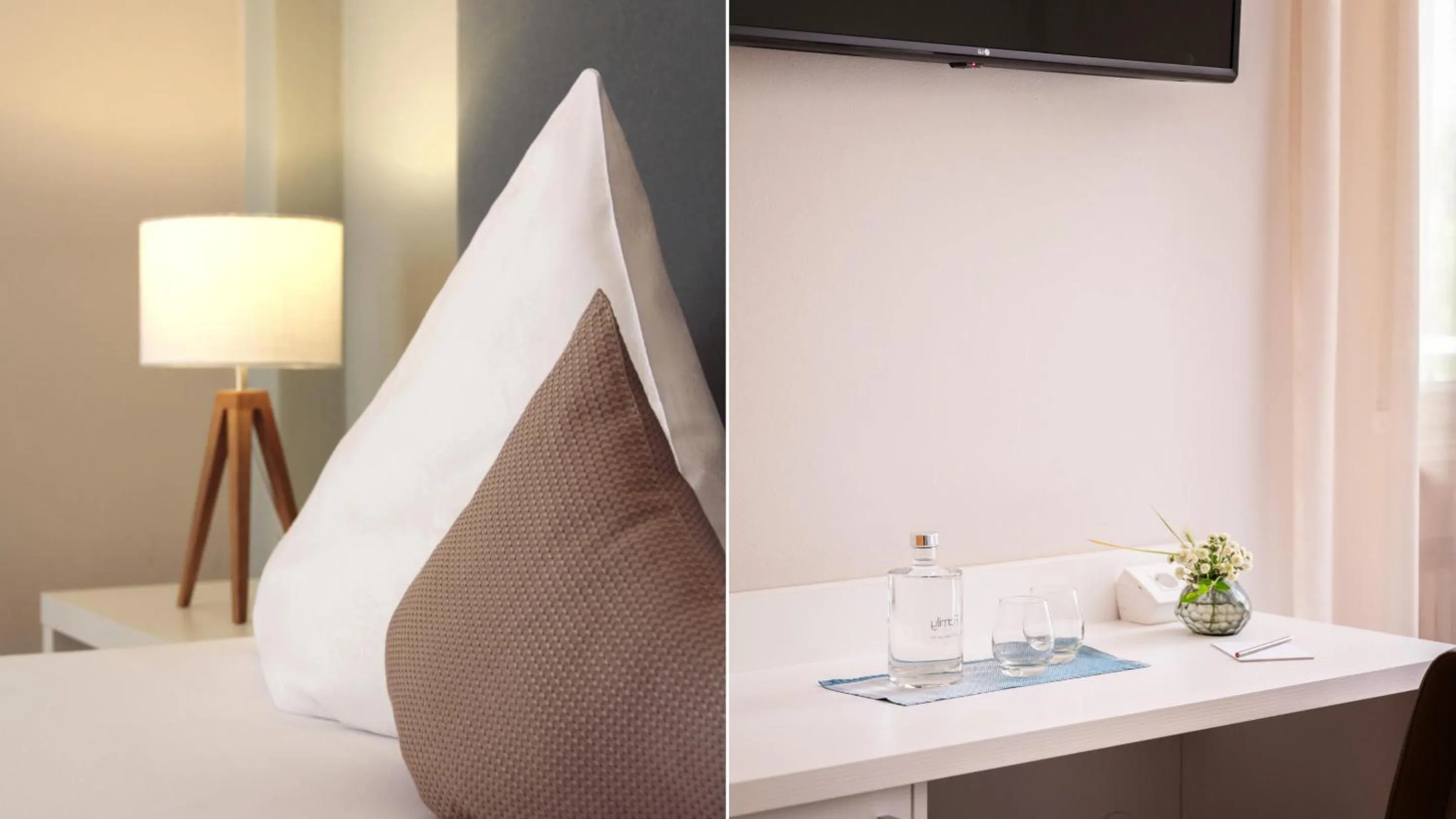 Bed in Flora Hotel & Suites