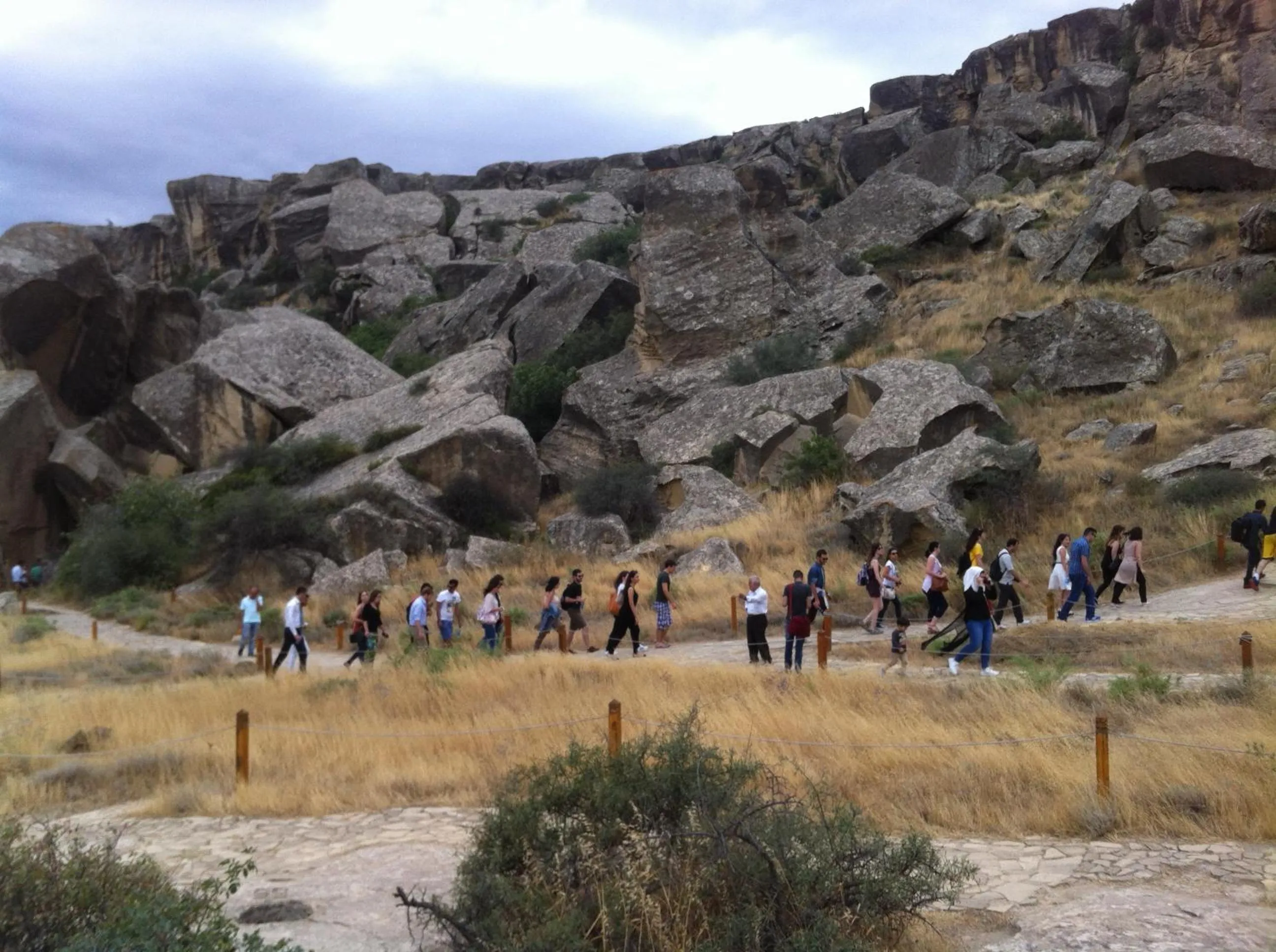 Natural landscape in Hasanovs Villa